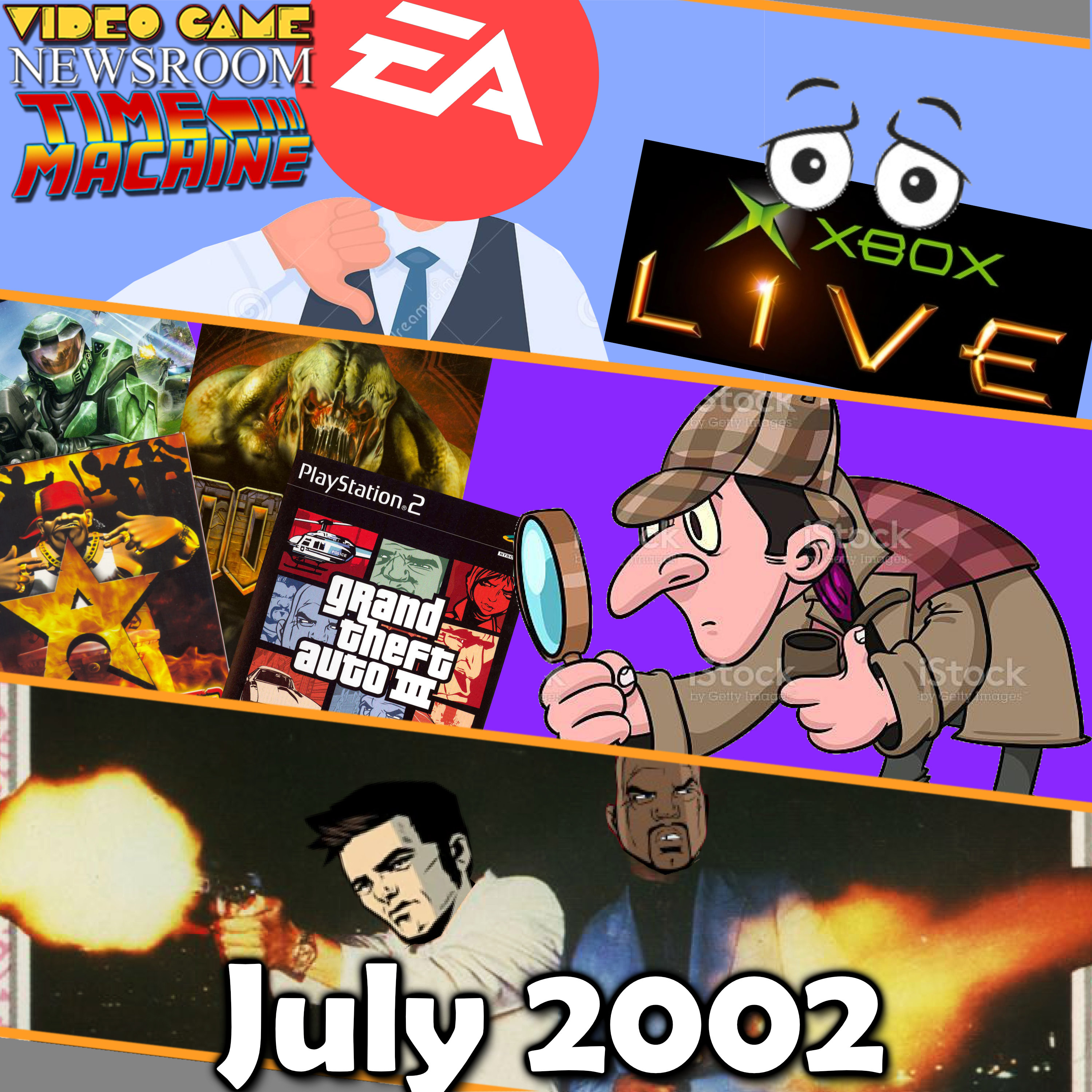 Video Game Newsroom Time Machine