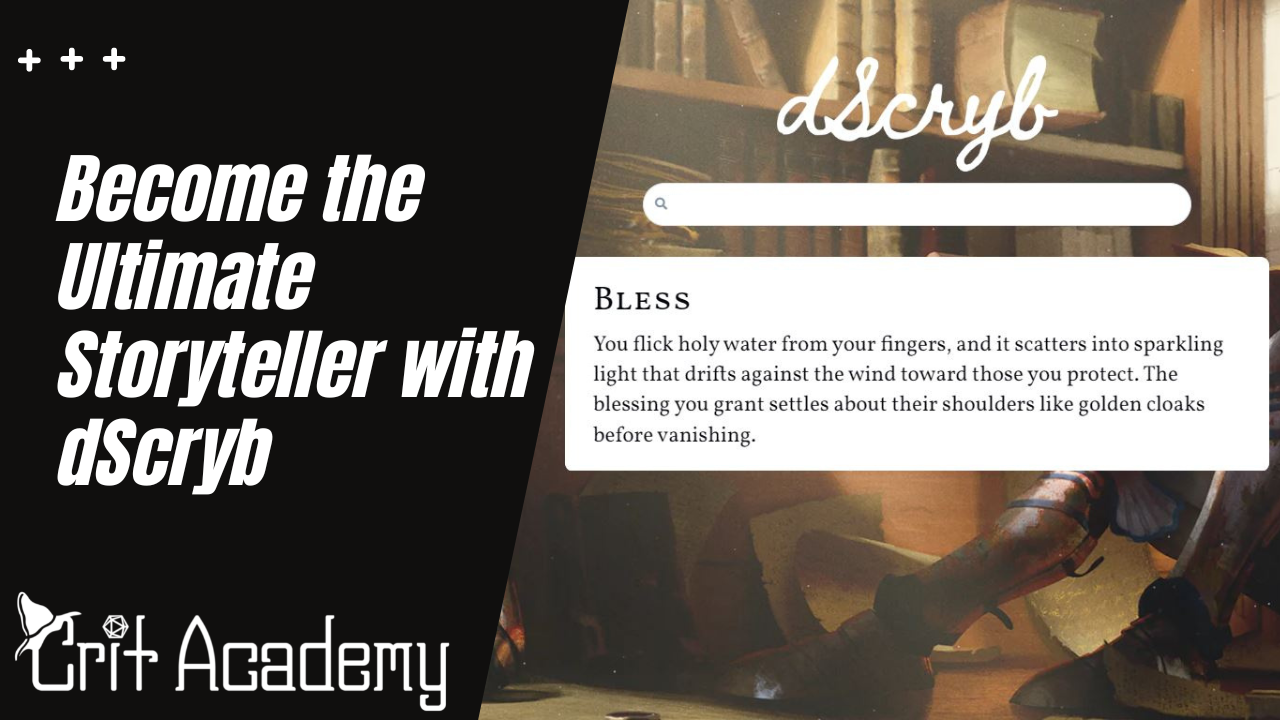 Become the Ultimate Storyteller with dScryb