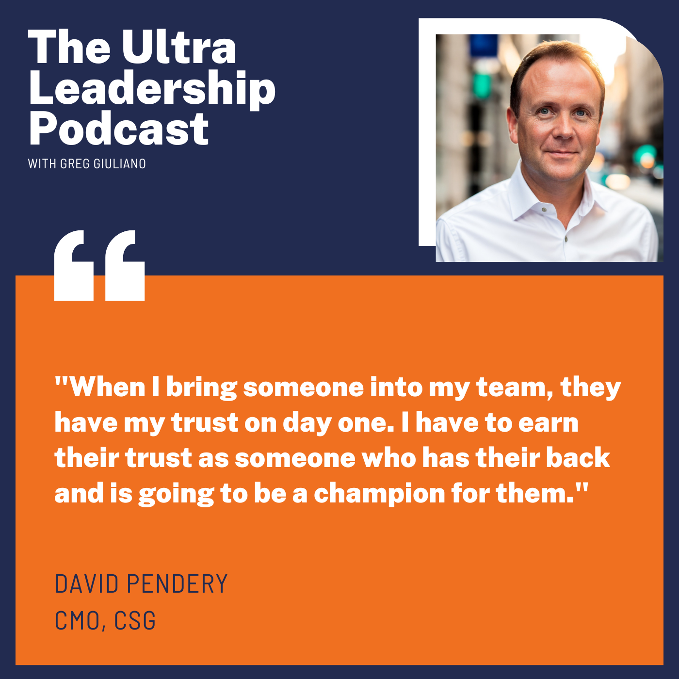 Ultra Leadership With Greg Giuliano