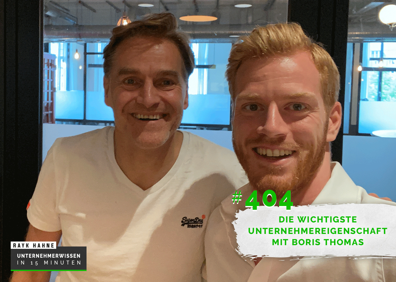 Unternehmerwissen in 15 Minuten - Mit Rayk Hahne