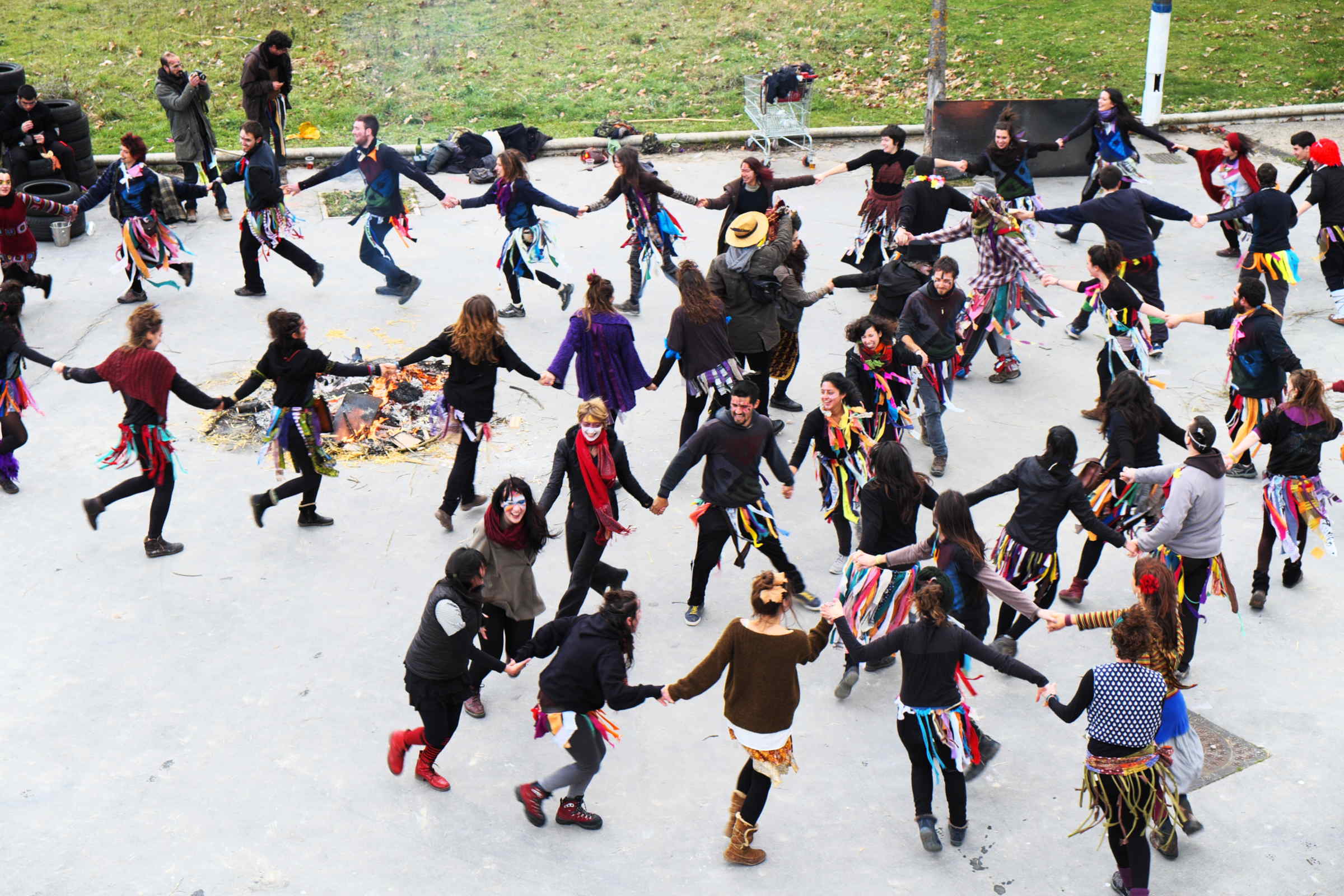 Anti-Pipeline Action Camp in VA & Errekaleor Bizirik squatted neighborhood in Euskal Herria/Basque territory