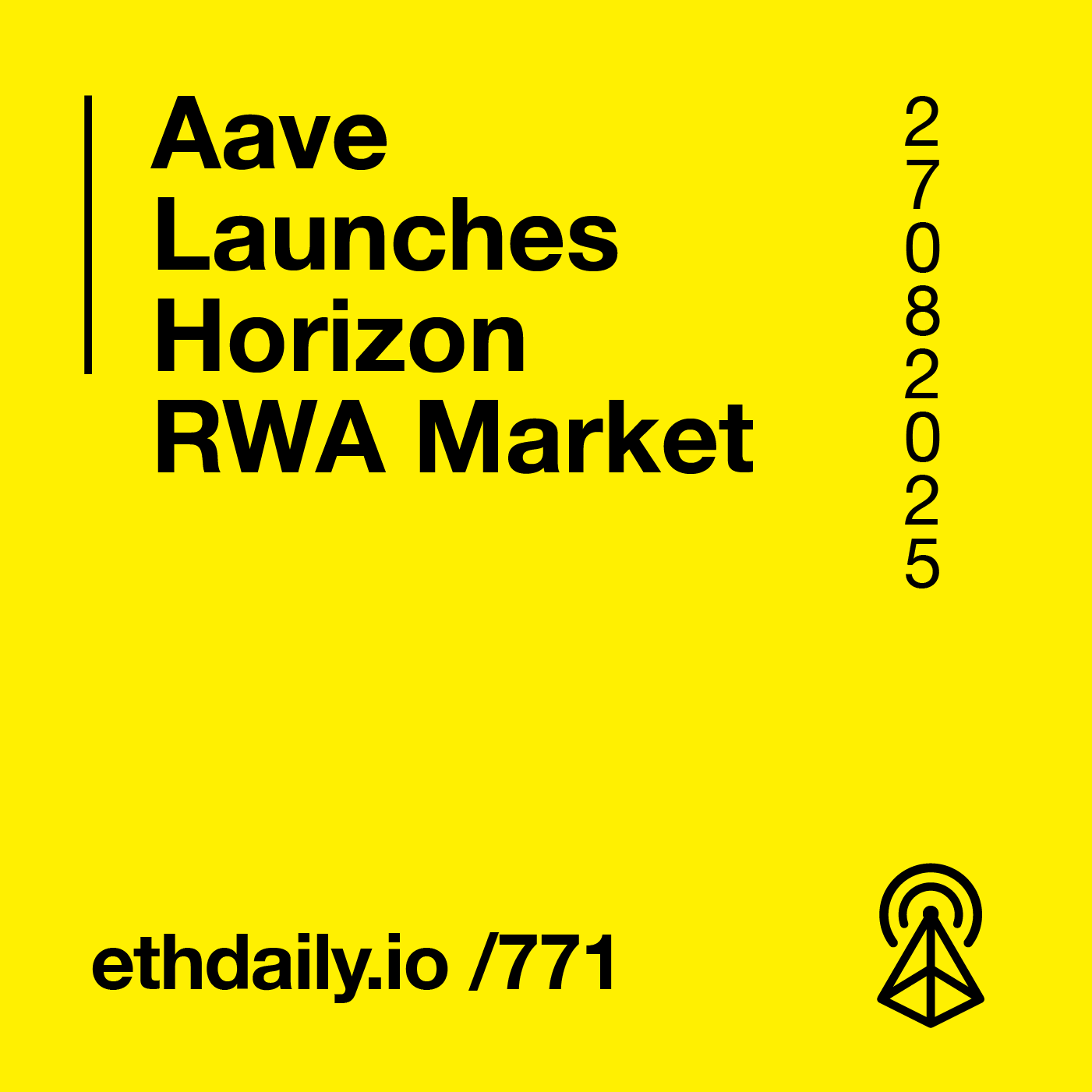 Aave Launches Horizon RWA Market