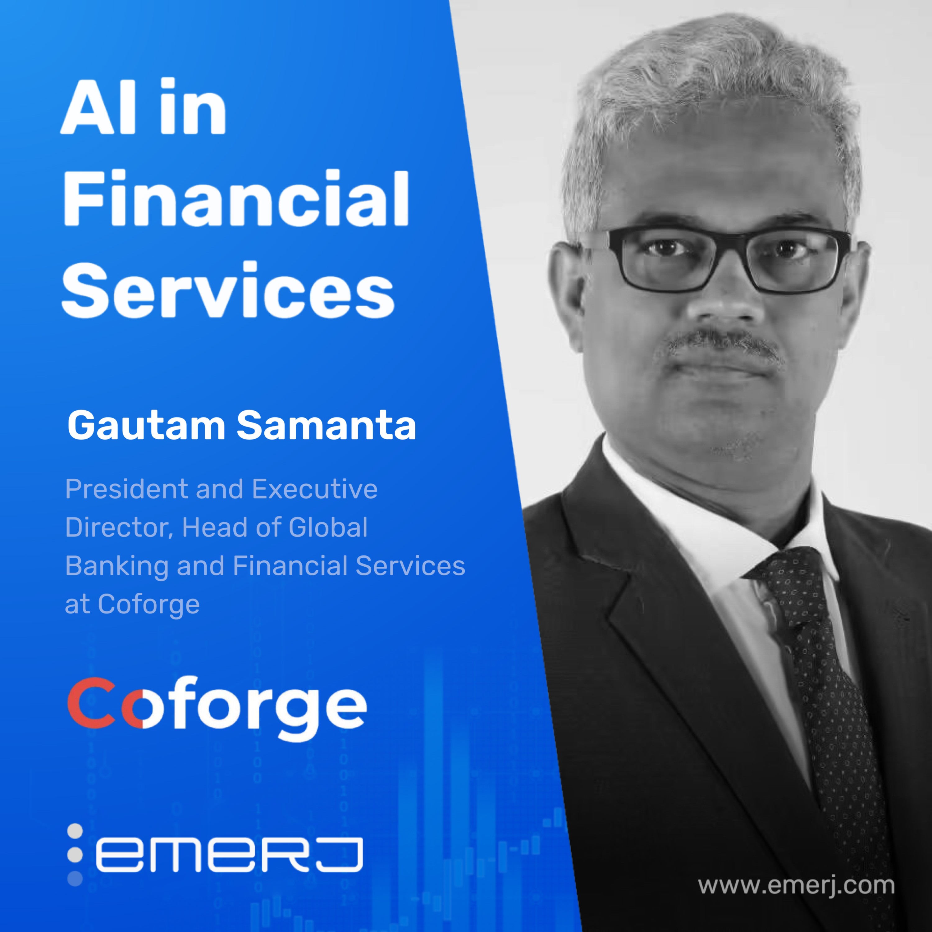Looking at the Future of Banking and Financial Services in 2025 by Data Signal - with Gautam Samanta of Coforge