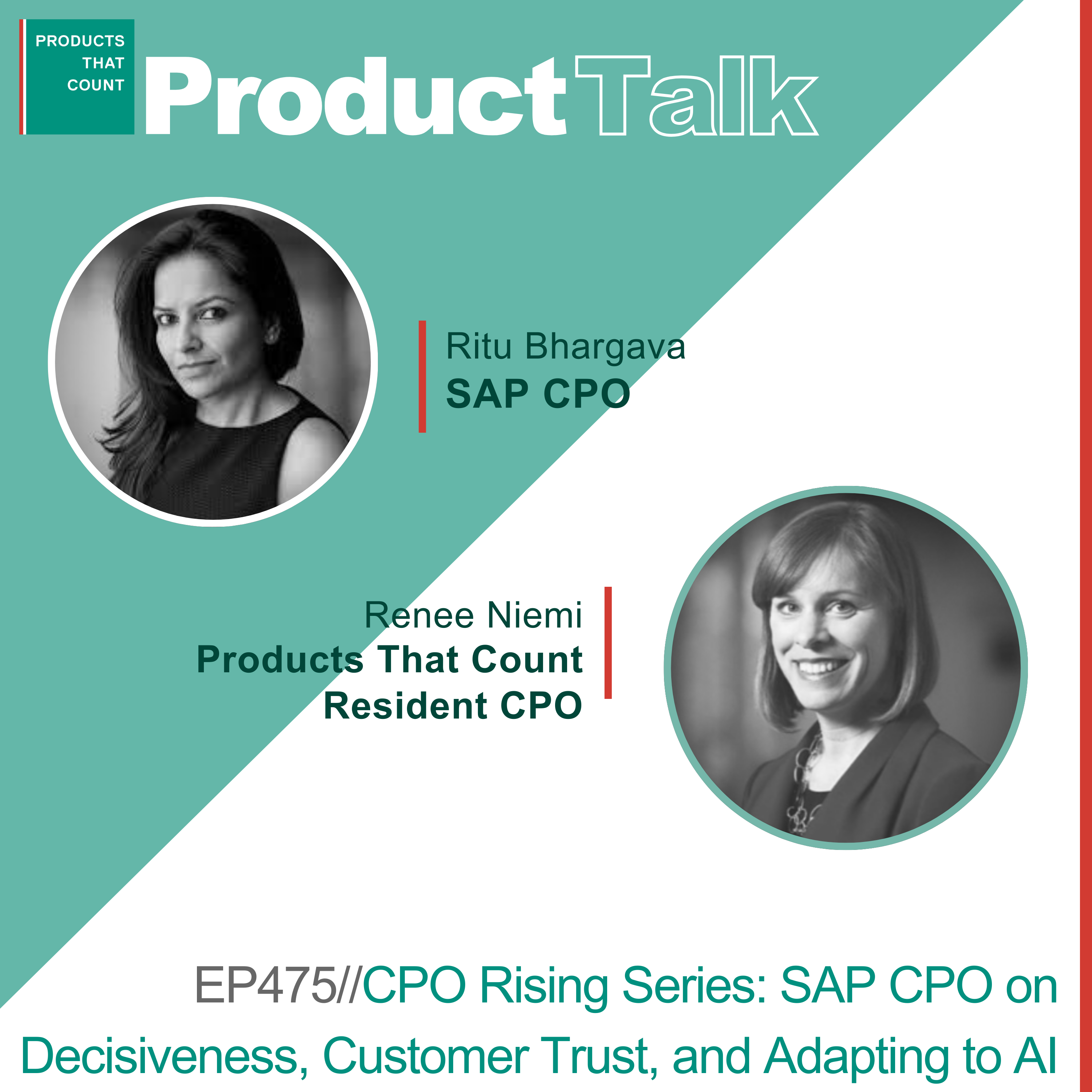 EP 475 - CPO Rising Series: SAP CPO on Decisiveness, Customer Trust, and Adapting to AI