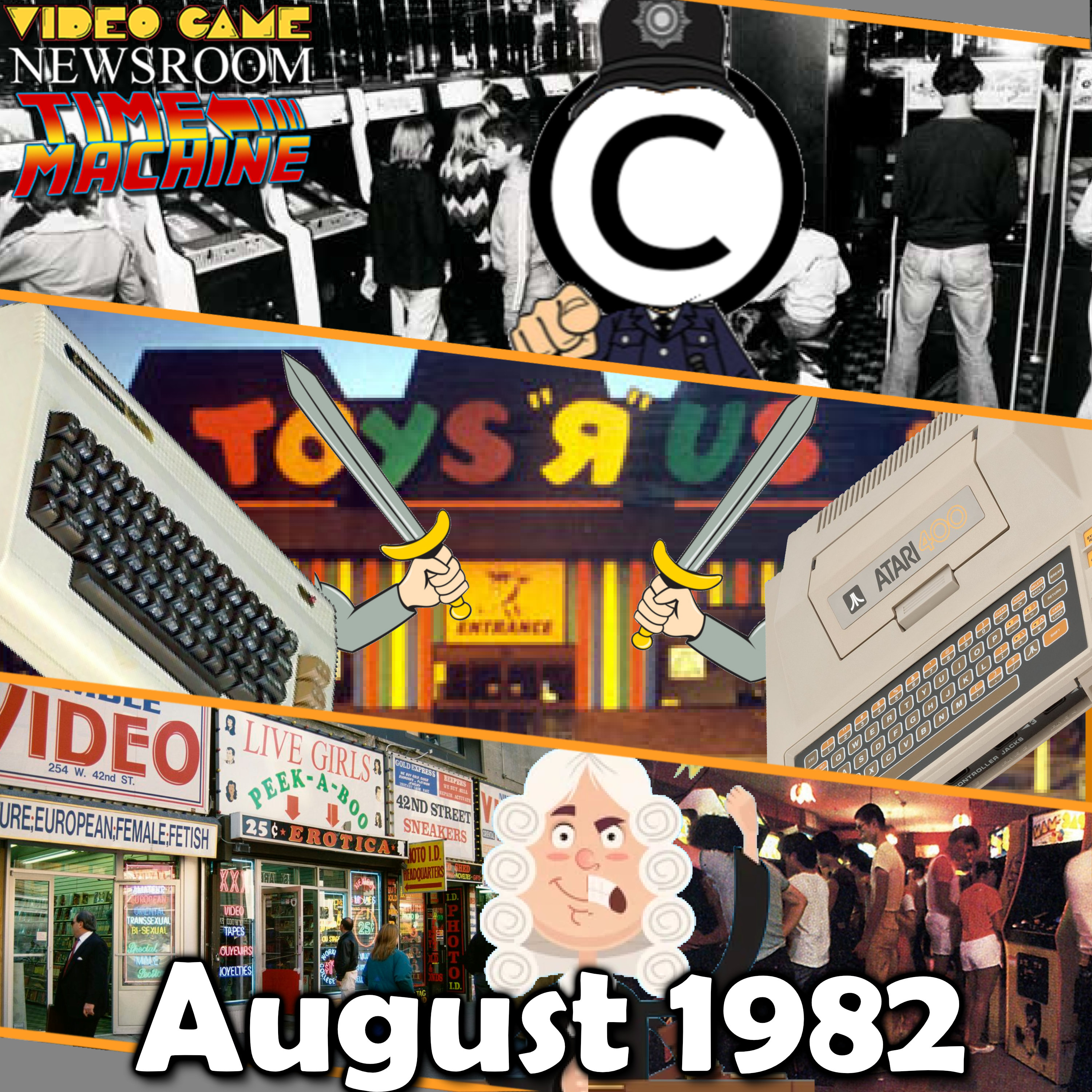 Video Game Newsroom Time Machine