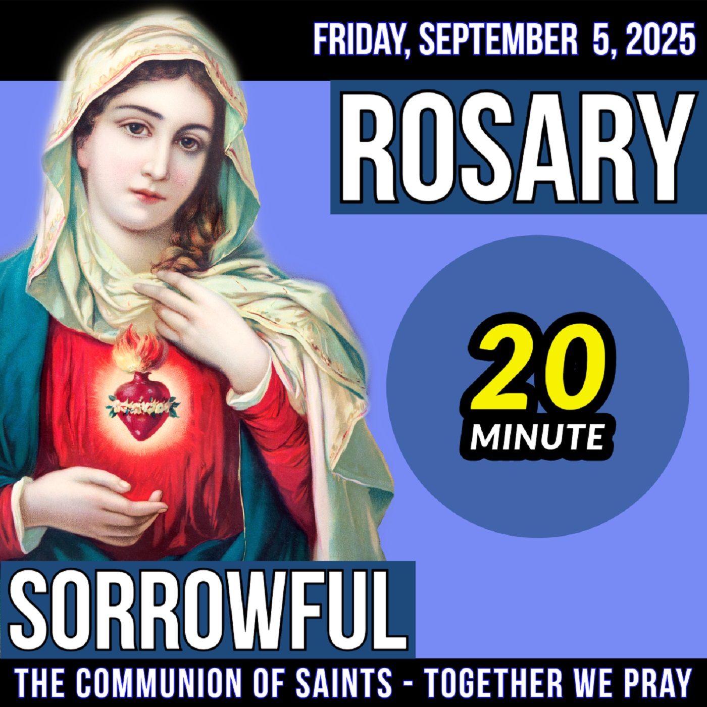 LISTEN - ROSARY FRIDAY - Theme: PEACE AMONG STARS
