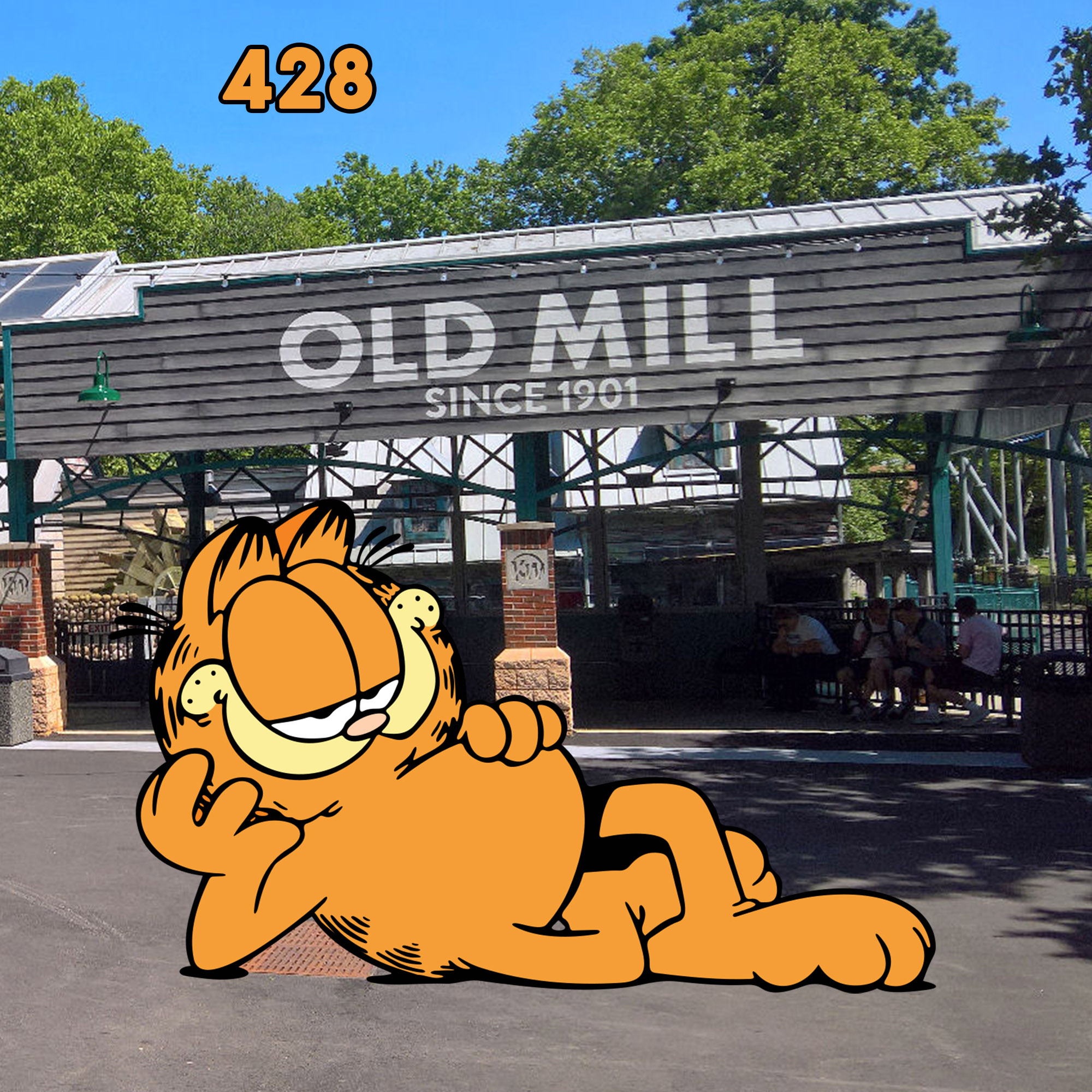 #428: Garfield's Nightmare at the Old Mill