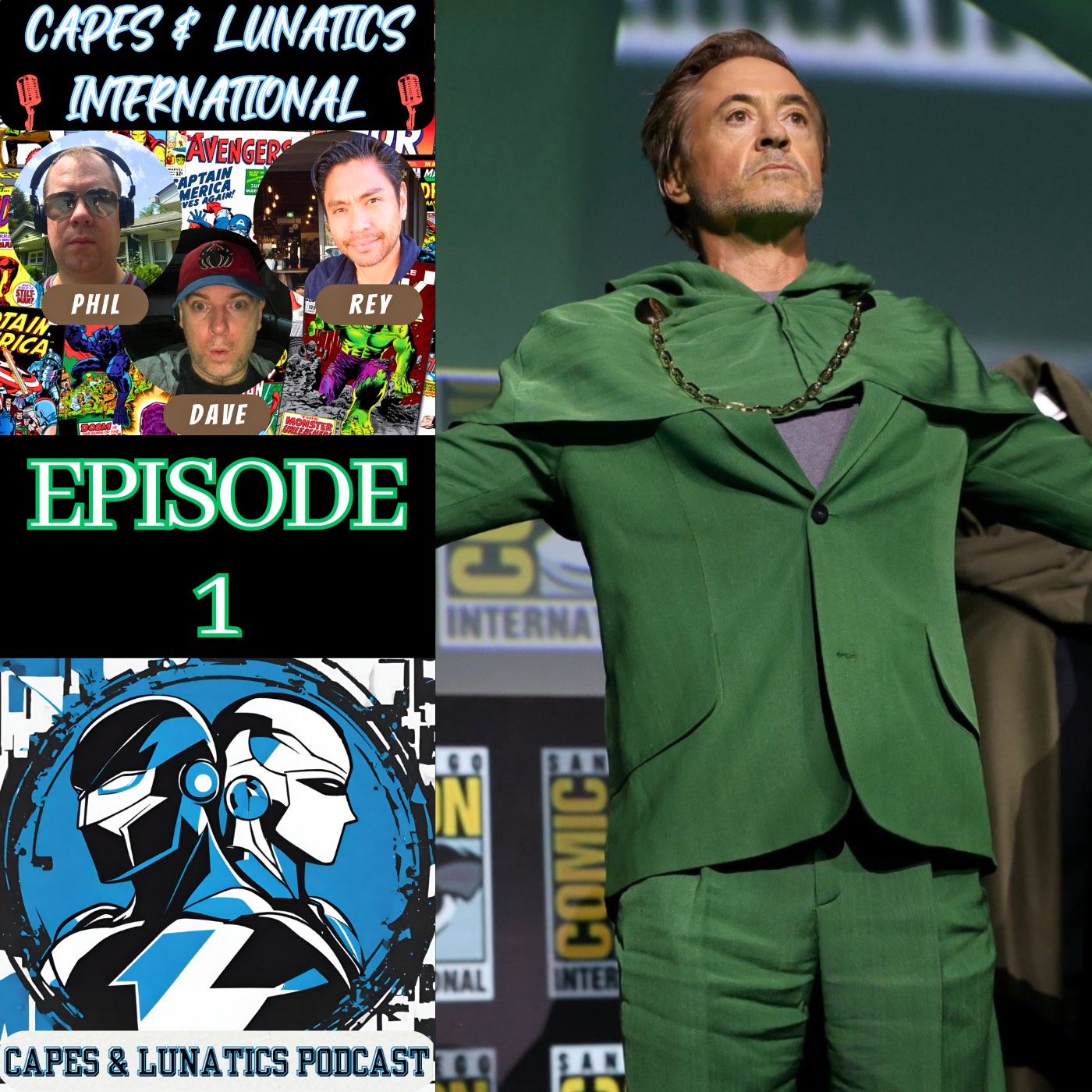 Capes & Lunatics International Ep #1: Avengers Doomsday