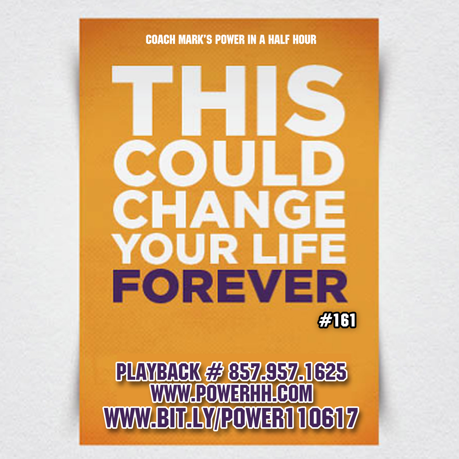 Episode 161: This could change your life: 7 small things that can bring big change