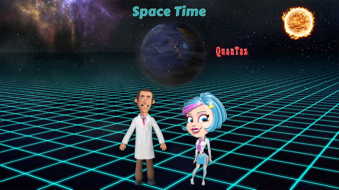 Prof. Cosmo & DeLana- QuanTaz The Ghostly Exoplanet