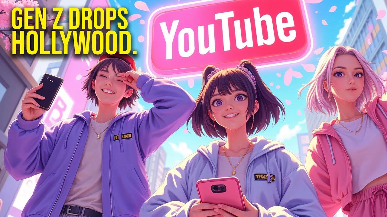 Gen Z Chooses YouTube Over Hollywood...