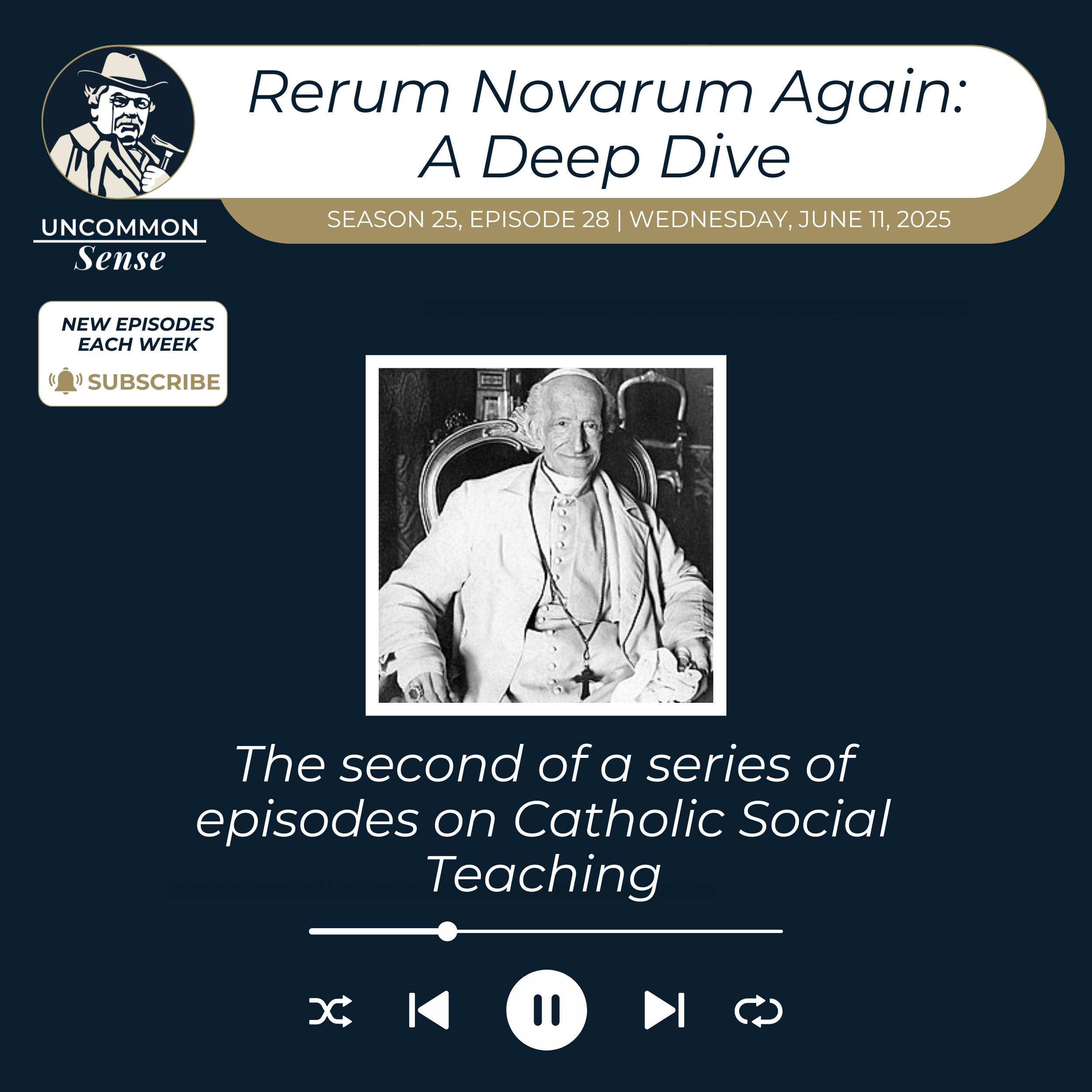 Rerum Novarum Deep Dive - Part One