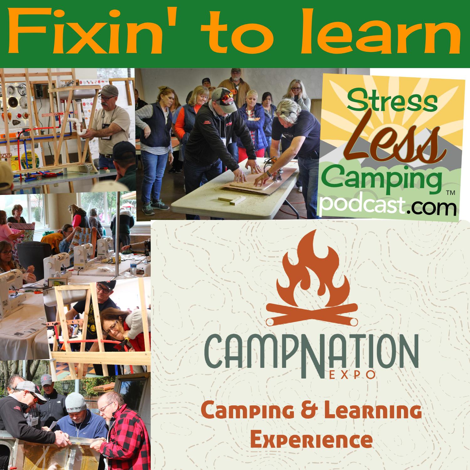StressLess Camping RV podcast