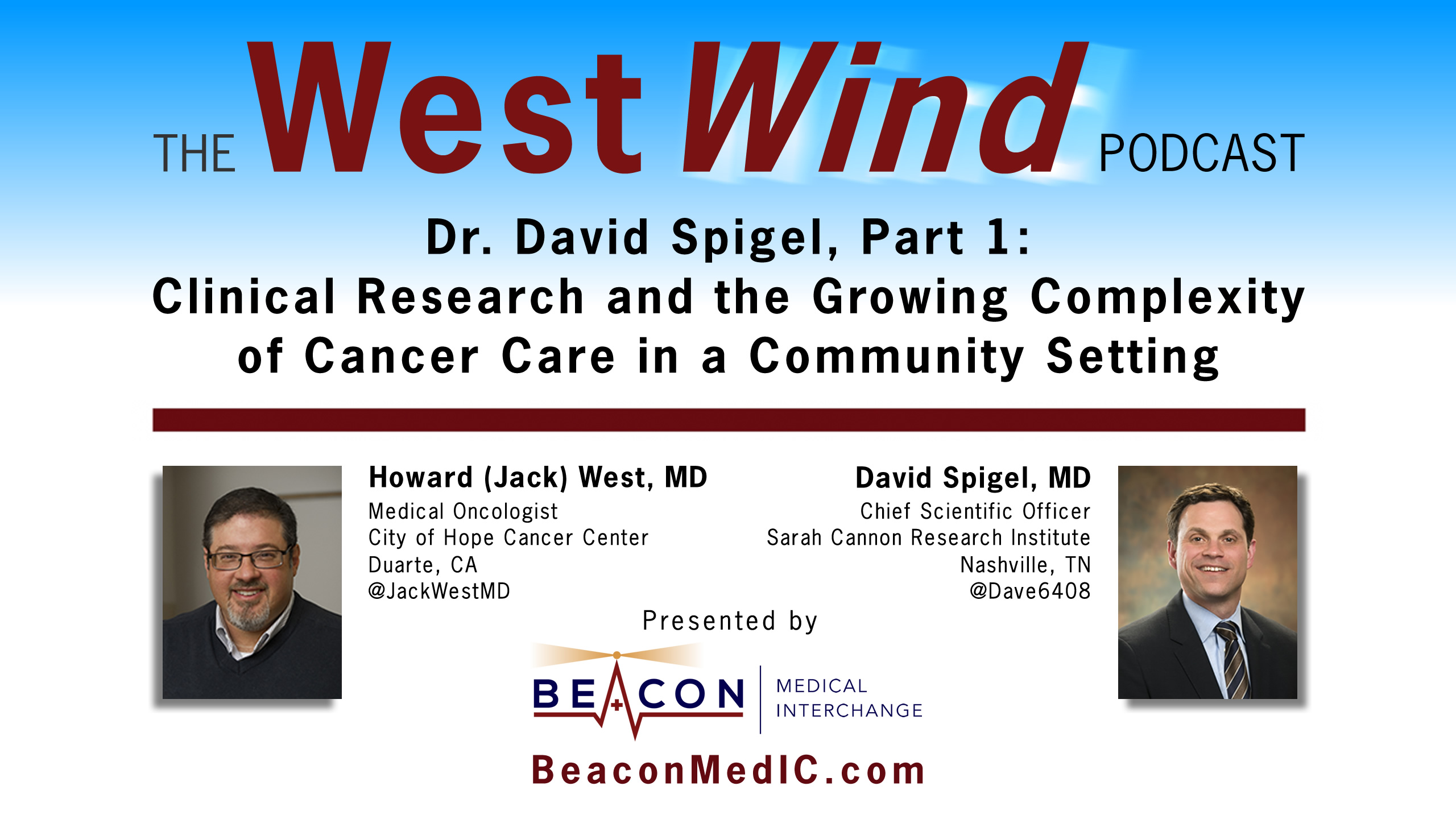 Dr. David Spigel, Part 1: Clinical Research and the Growing Complexity of Cancer Care in a Community Setting (BMIC-074)