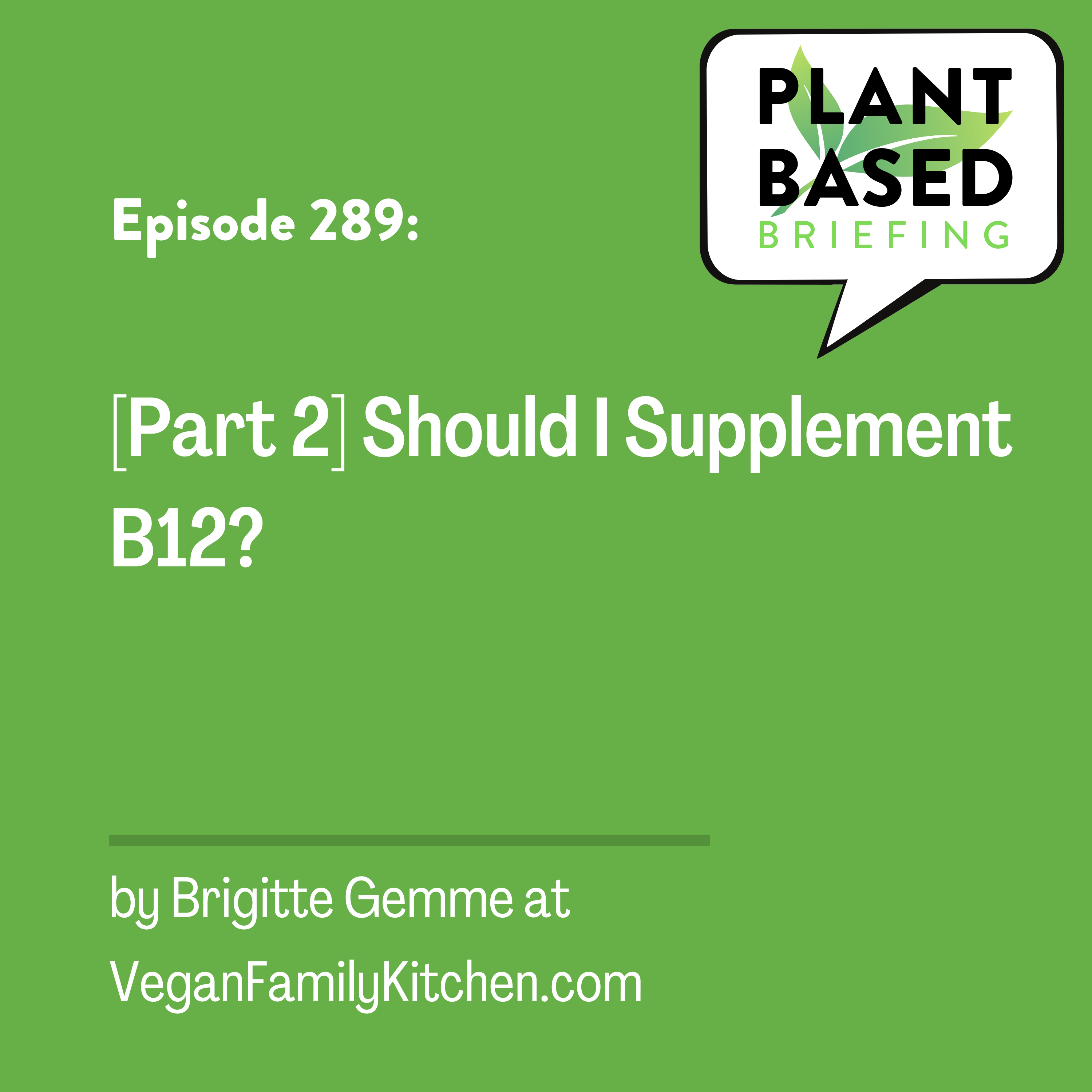Plant Based Briefing