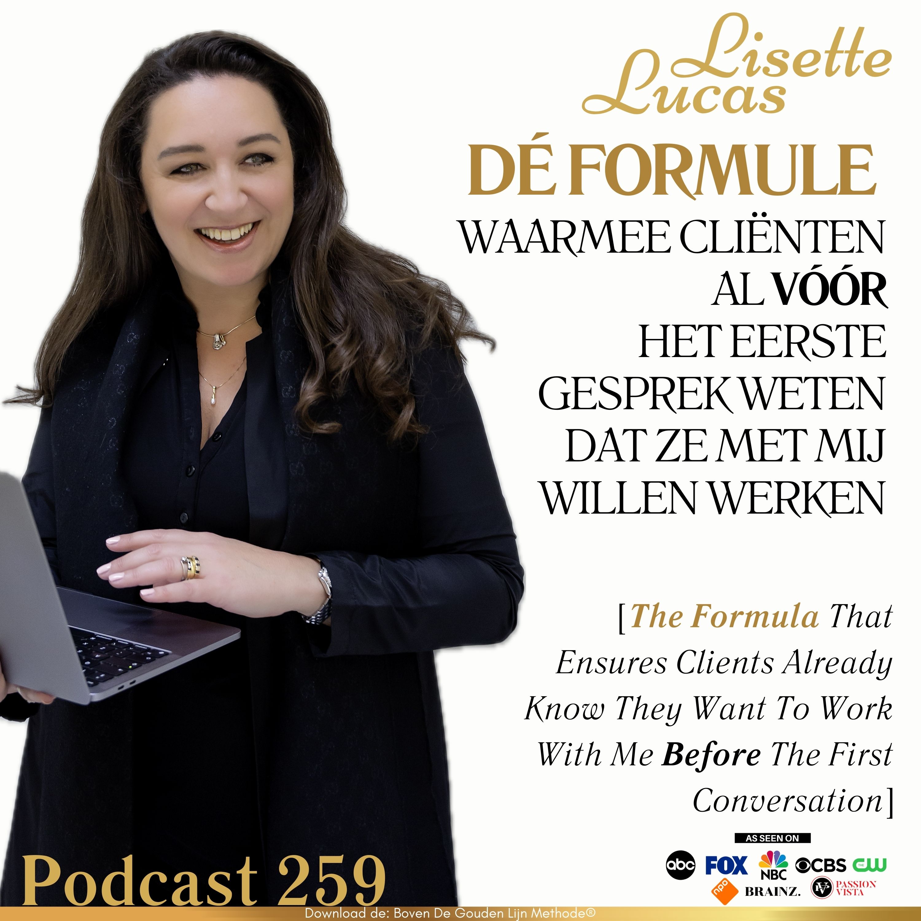Lisette Lucas Podcast | Shift naar EnergyJoy & High Frequency Mastery