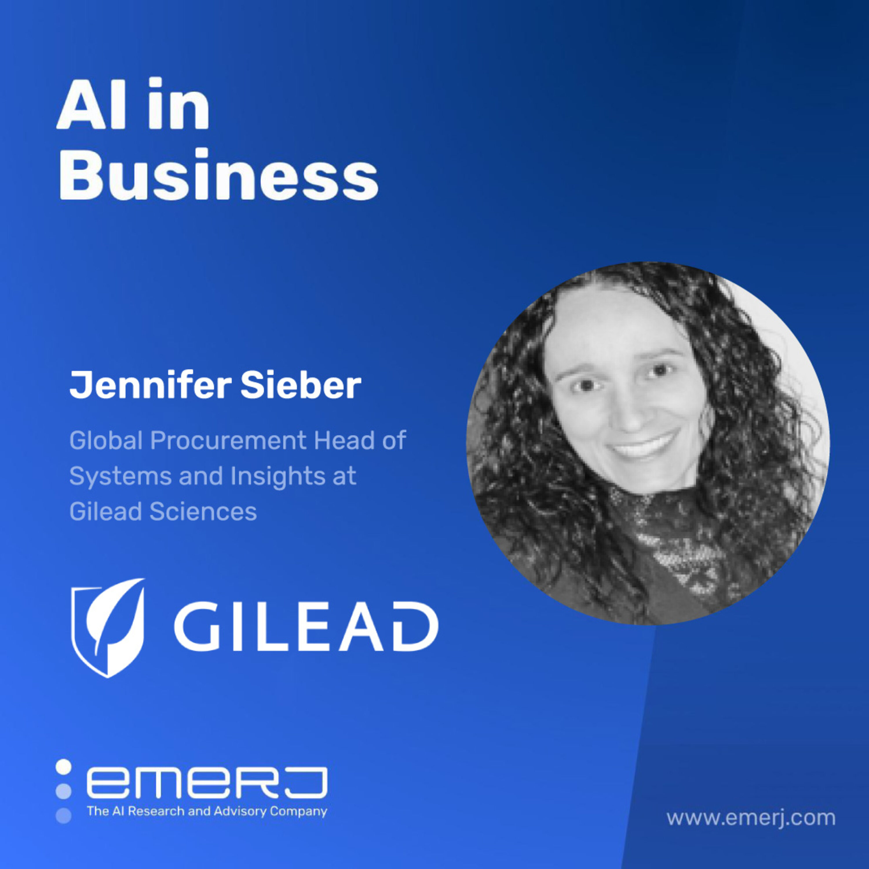 Procurement Data for Business Intelligence in Life Sciences - with Jennifer Sieber of Gilead Sciences
