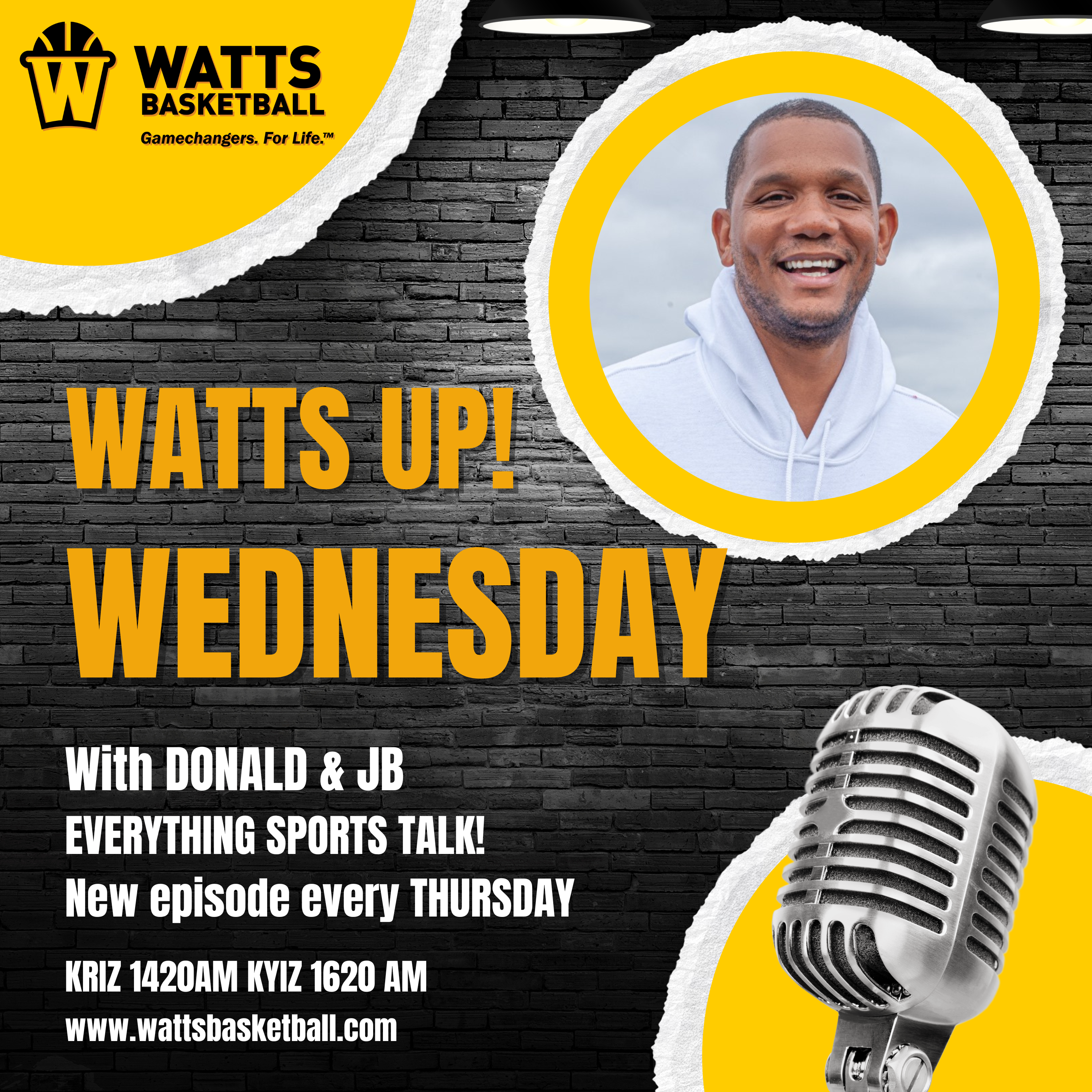Watts Up Sports Talk with Donald & JB