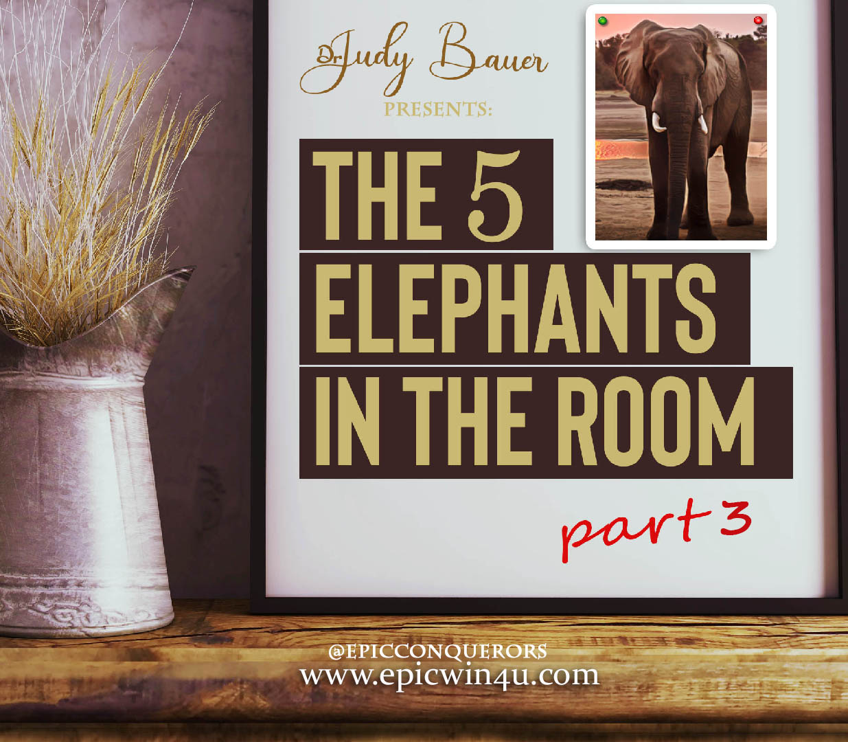 5 Elephants in the room - Part 3