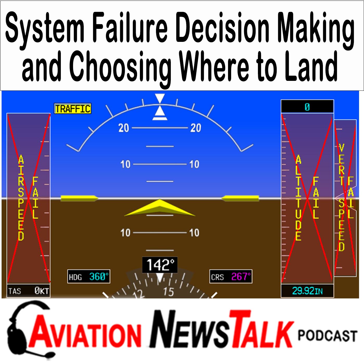 cover of episode 353 System Failure Decision Making and Choosing the Best Airport to Land