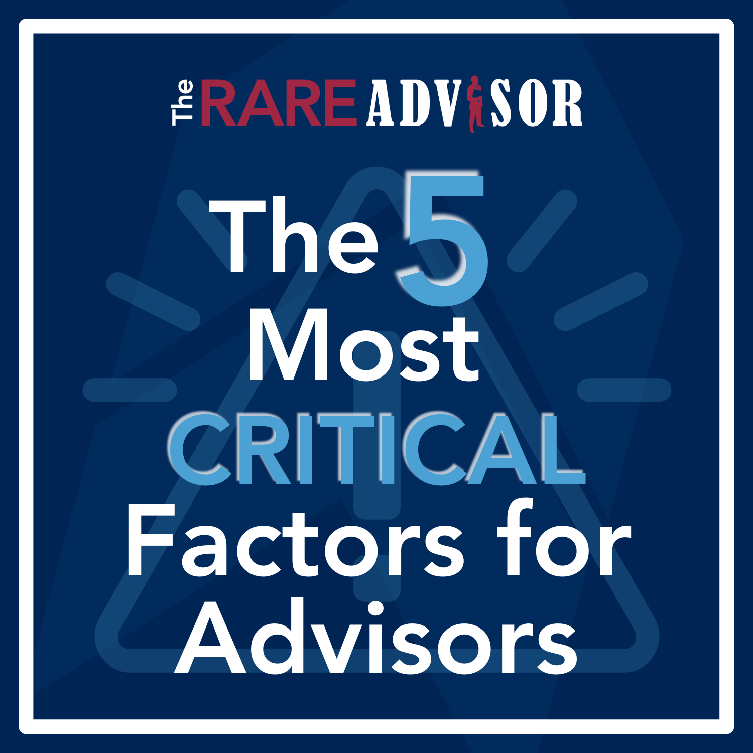 Evaluating Your Affiliation: The 5 Most Critical Factors for Advisors
