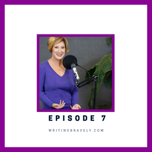 How can a creative act like writing move us through a healing process?