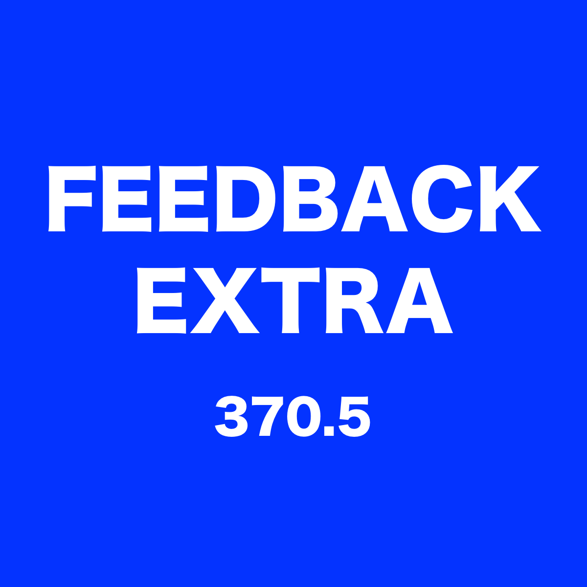 Feedback Extra