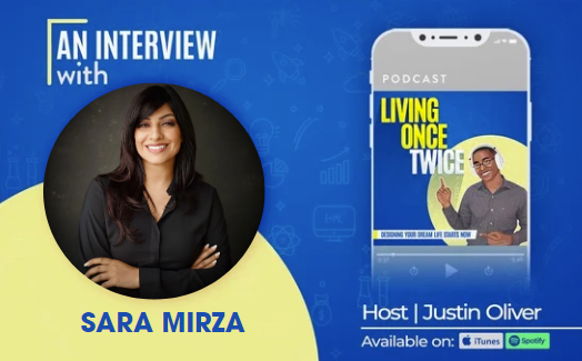 Living Once Twice Ep 87 -  Winning the Battlefield of the Mind w/ Sara Mirza