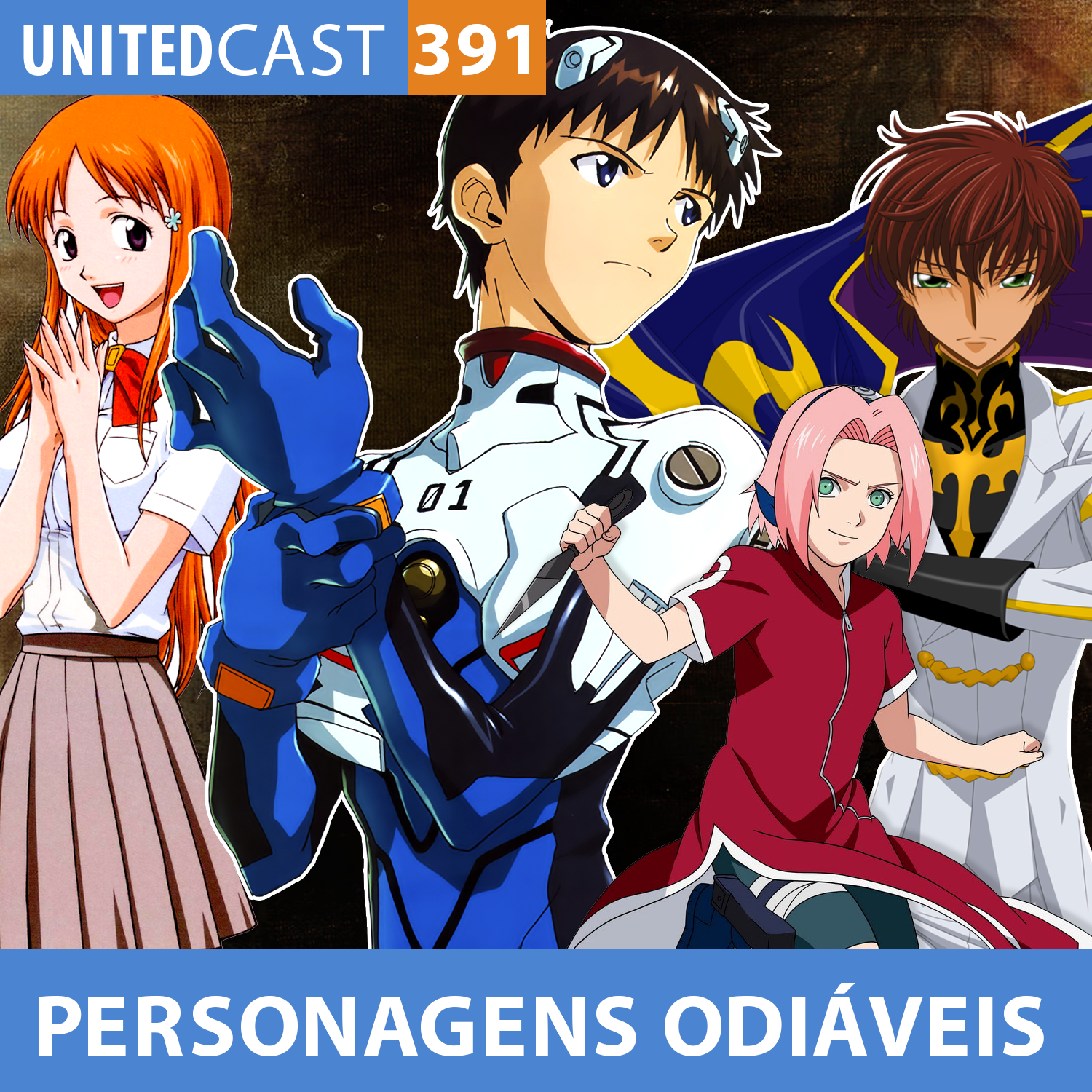 UNITEDcast #391 - PERSONAGENS ODIÁVEIS