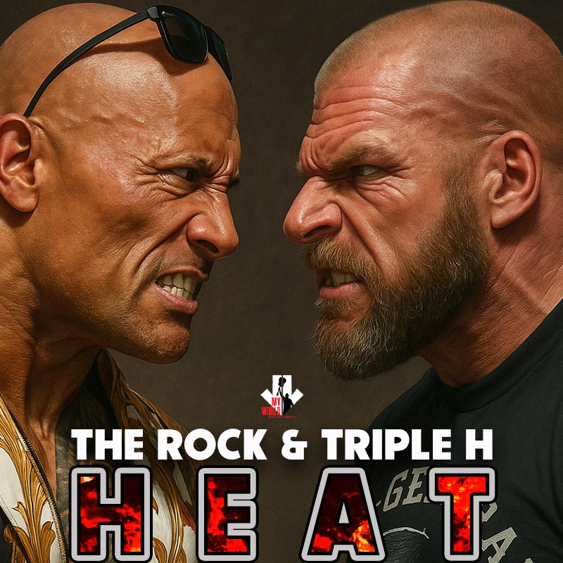 cover of episode Episode 208: The Rock And Triple H HEAT!