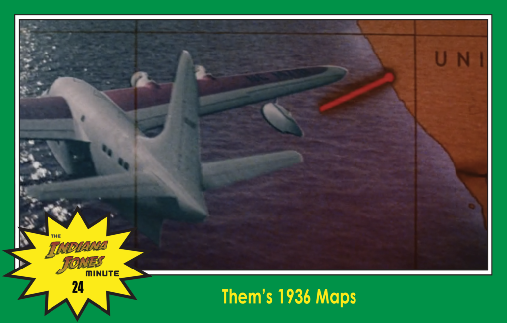 Raiders of the Lost Ark Minute 24: Them's 1936 Maps, with Prof. Christy Porter