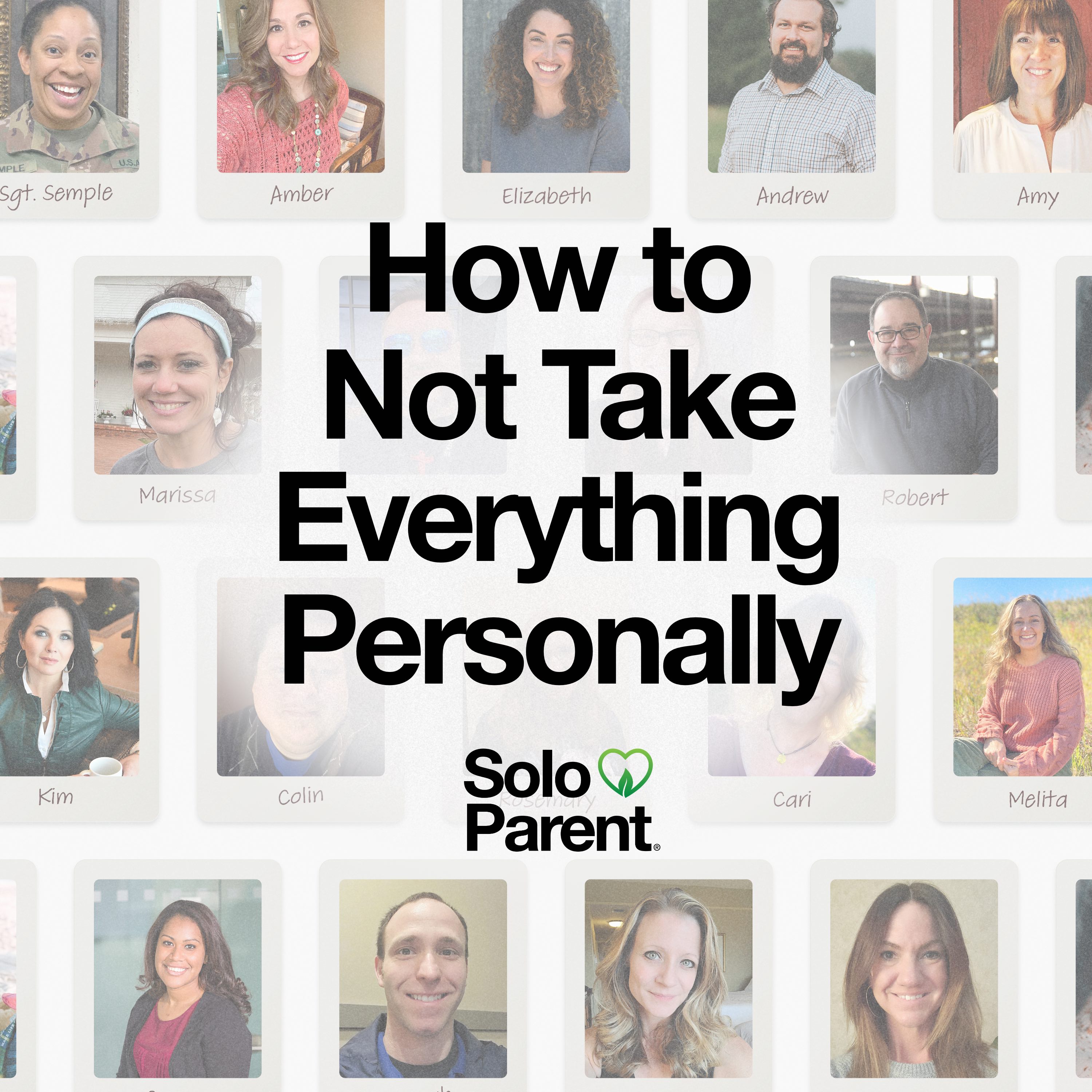 How to Not Take Everything Personally