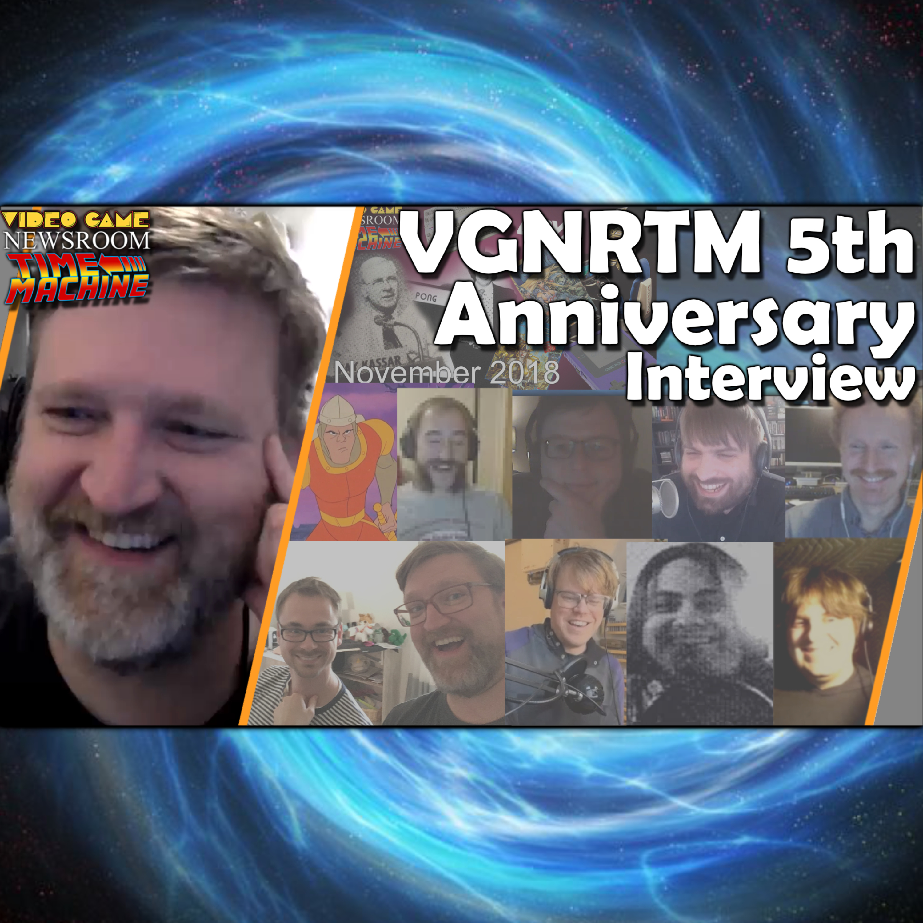 Video Game Newsroom Time Machine