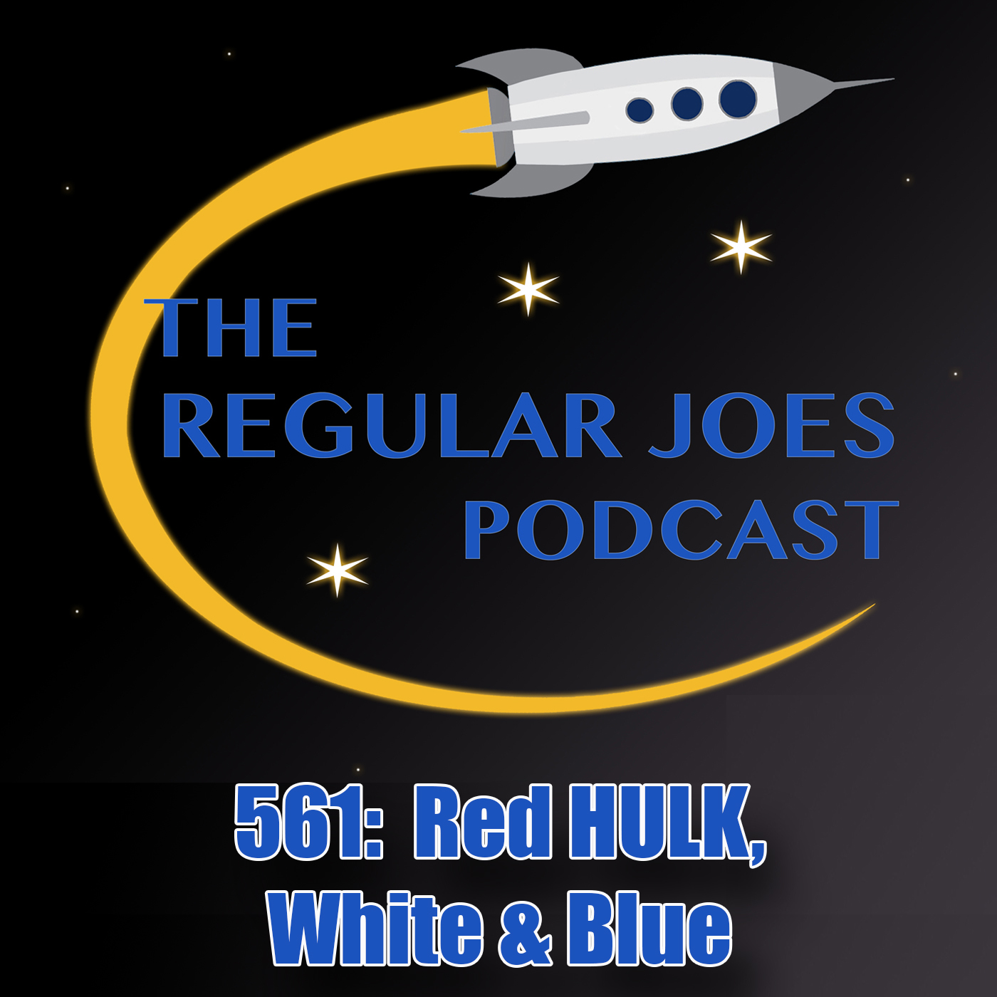 561: Red HULK, White & Blue