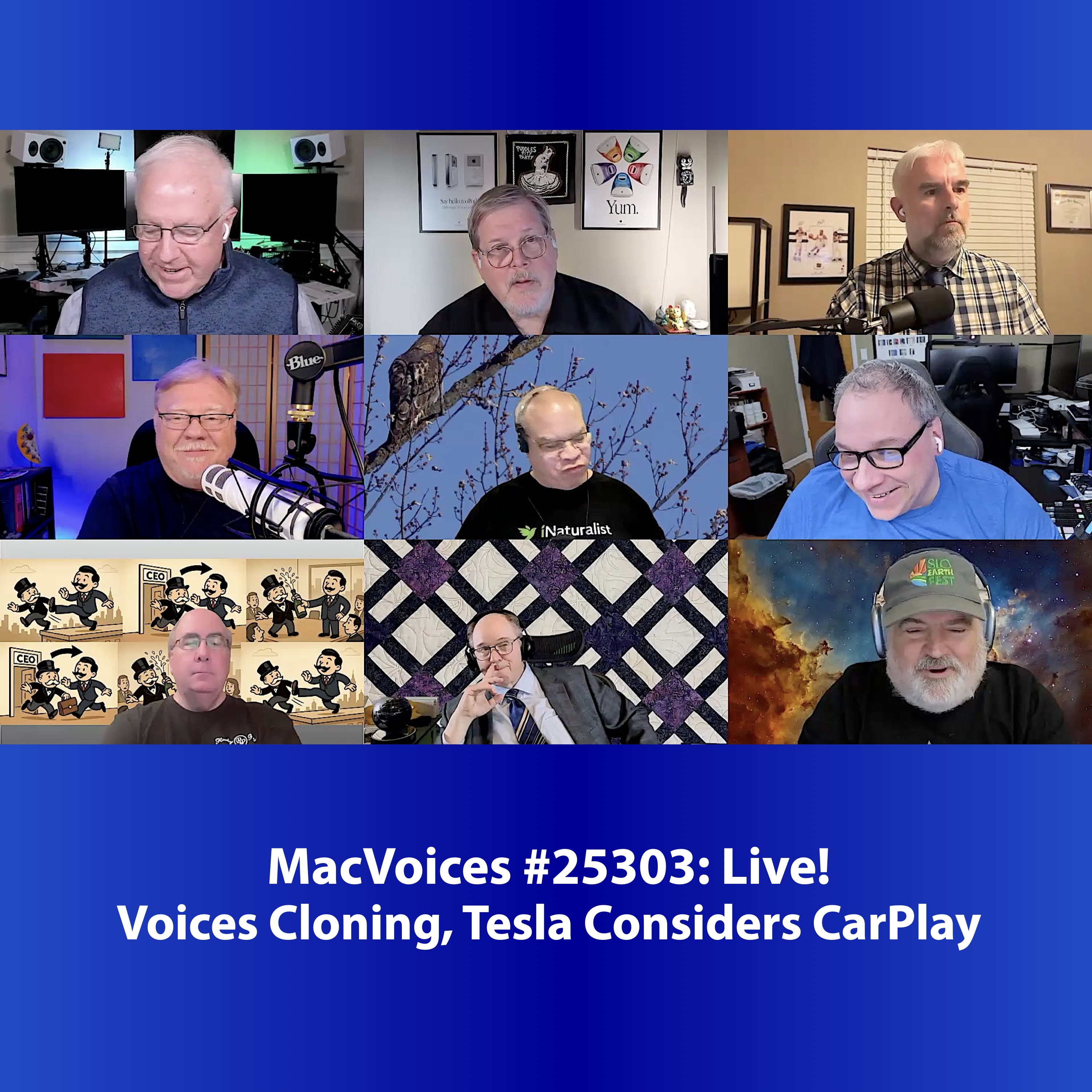 MacVoices #25303: Live! - Voices Cloning, Tesla Considers CarPlay