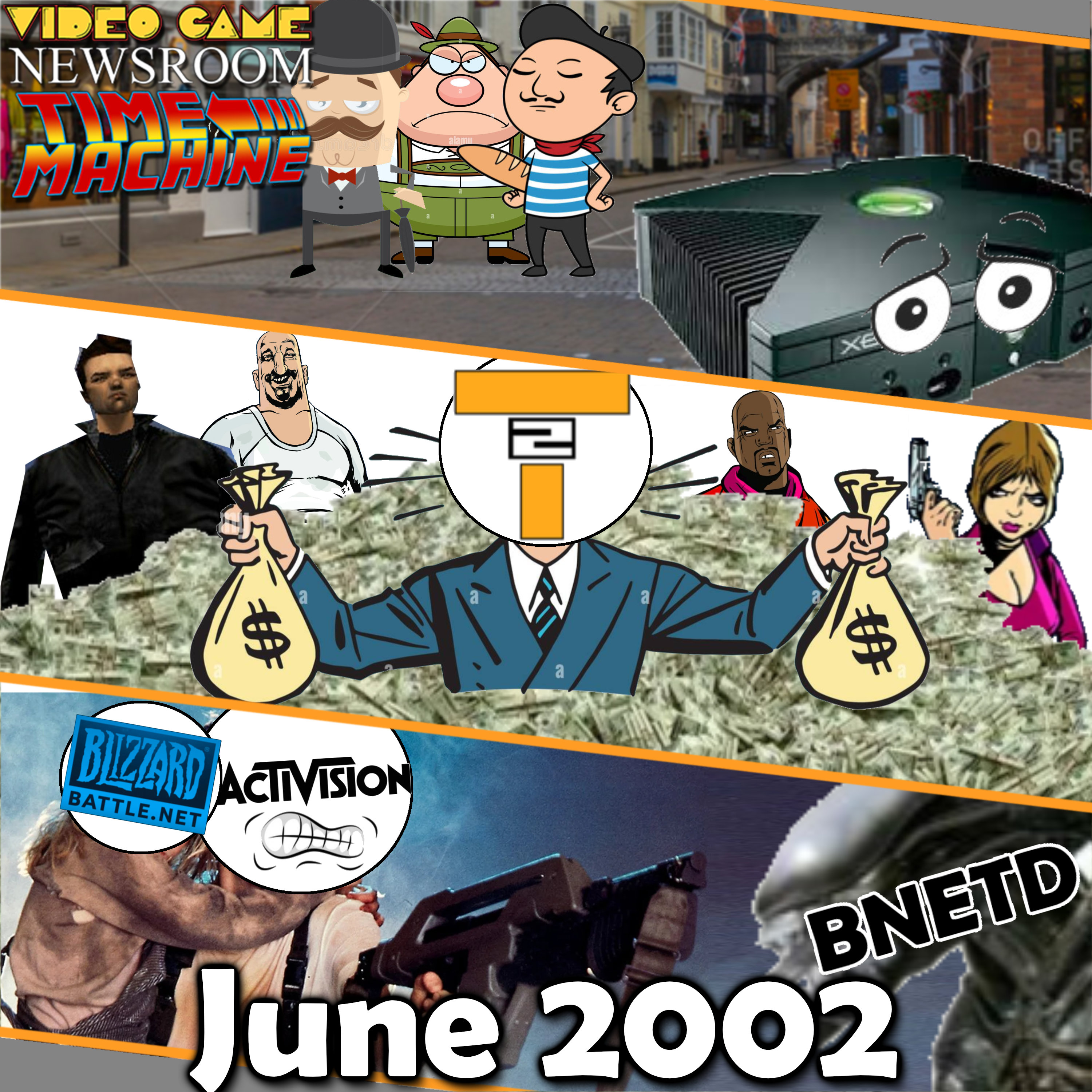 Video Game Newsroom Time Machine