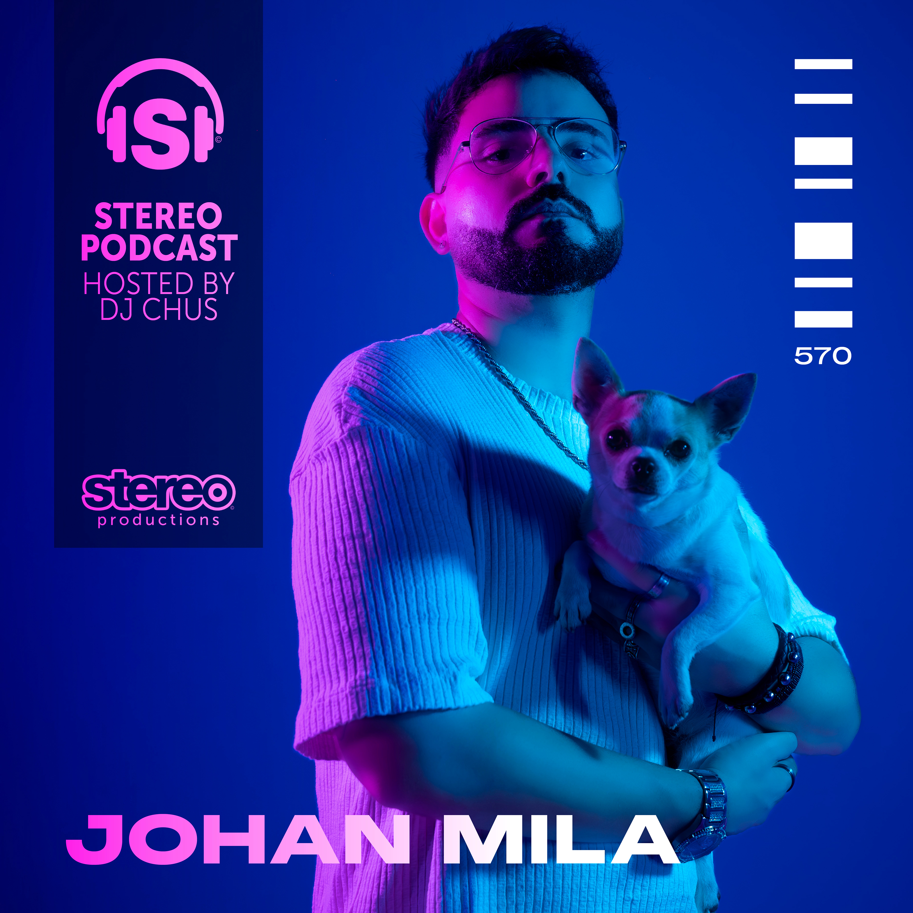 cover of episode JOHAN MILA Stereo Productions Podcast 570