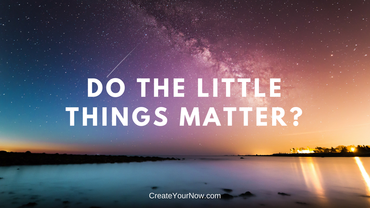 1204 Do The Little Things Matter?
