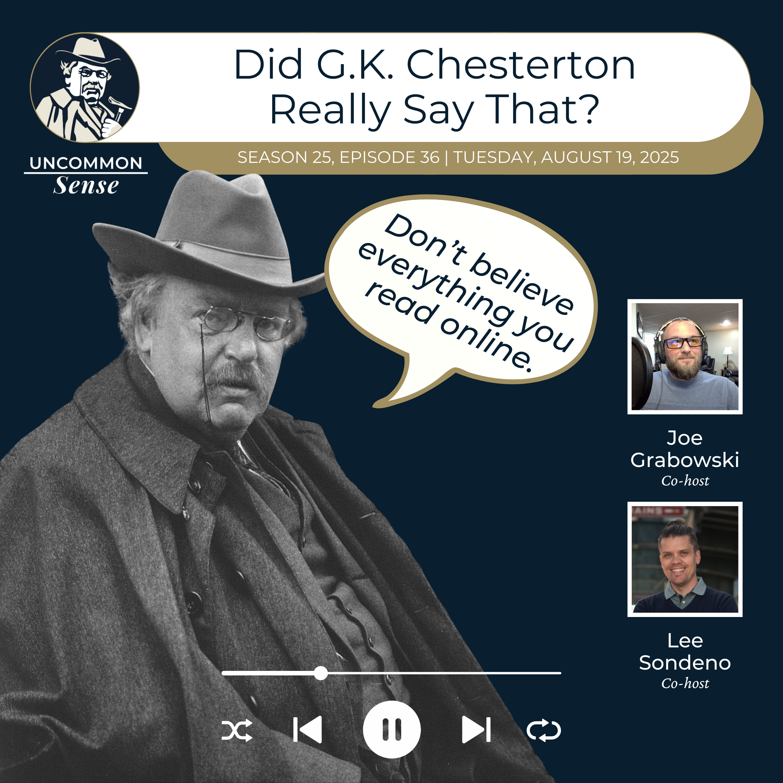 Debunking FAKE Chesterton Quotes!