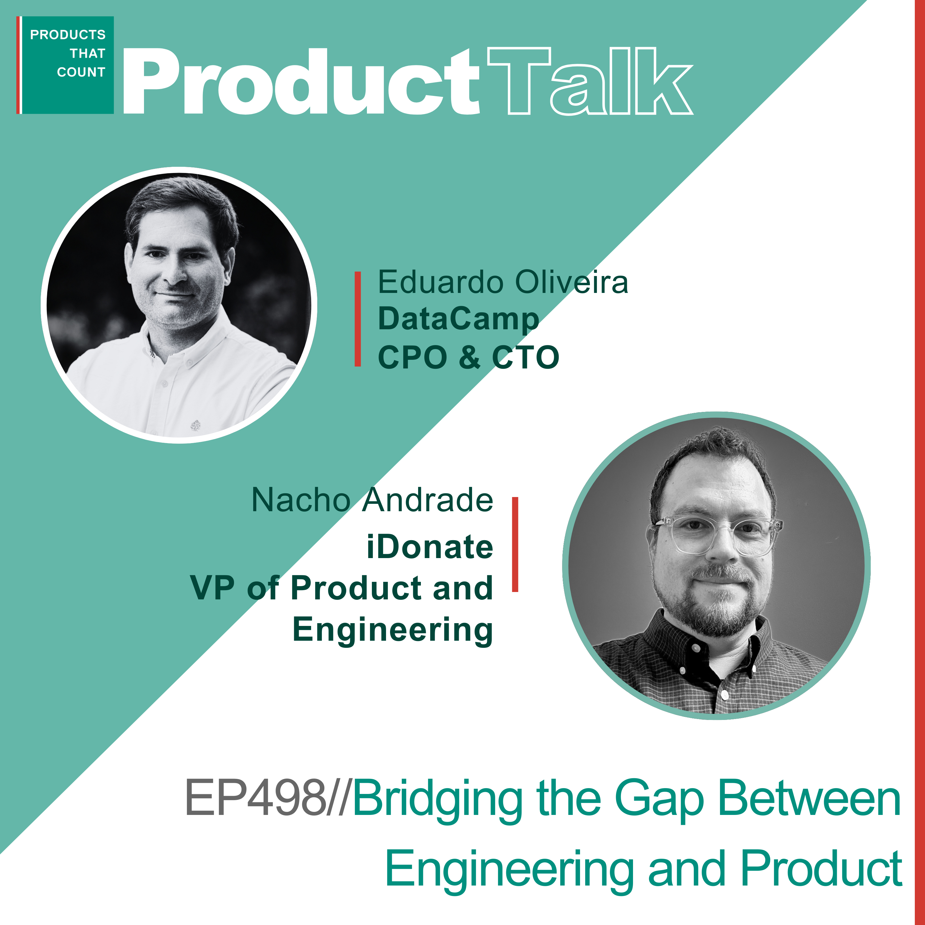 EP 498 - DataCamp CPO on Bridging the Gap Between Engineering and Product
