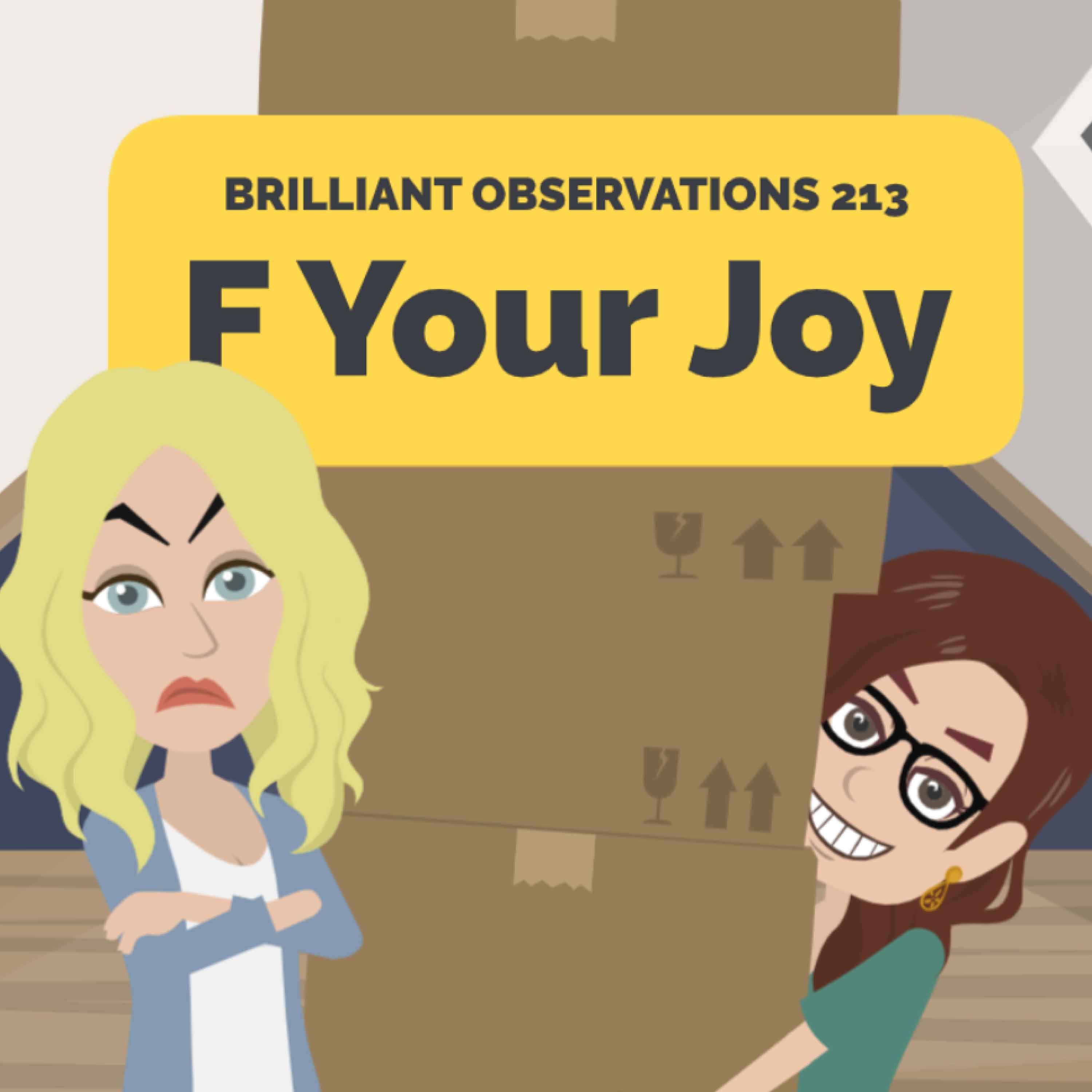F Your Joy  |  Brilliant Observations 213