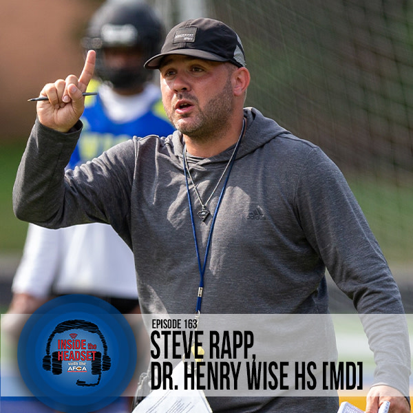 Steve Rapp, Offensive Coordinator - Dr. Henry Wise HS (MD)