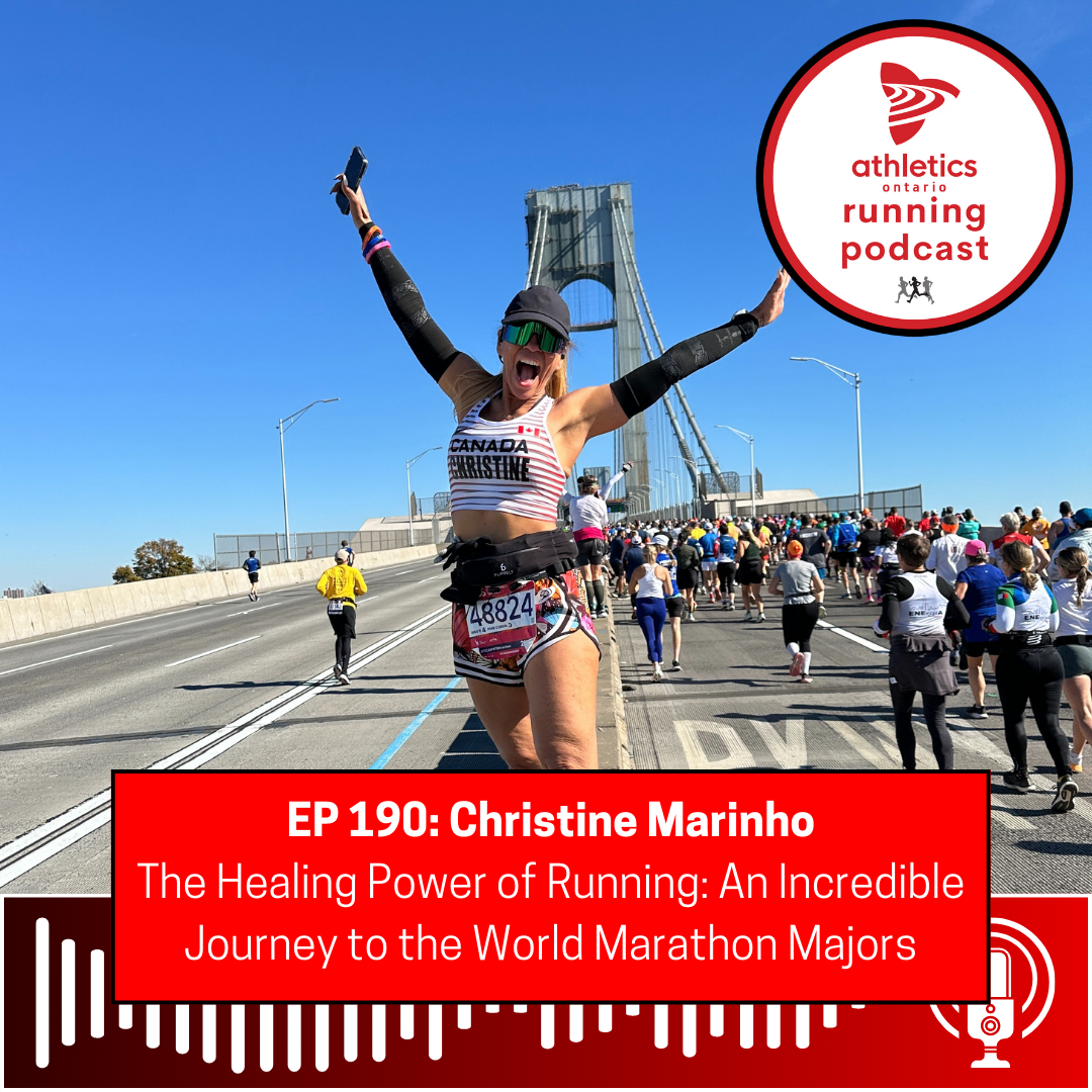 EP 190: Christine Marinho - The Healing Power of Running: An Incredible Journey to the World Marathon Majors