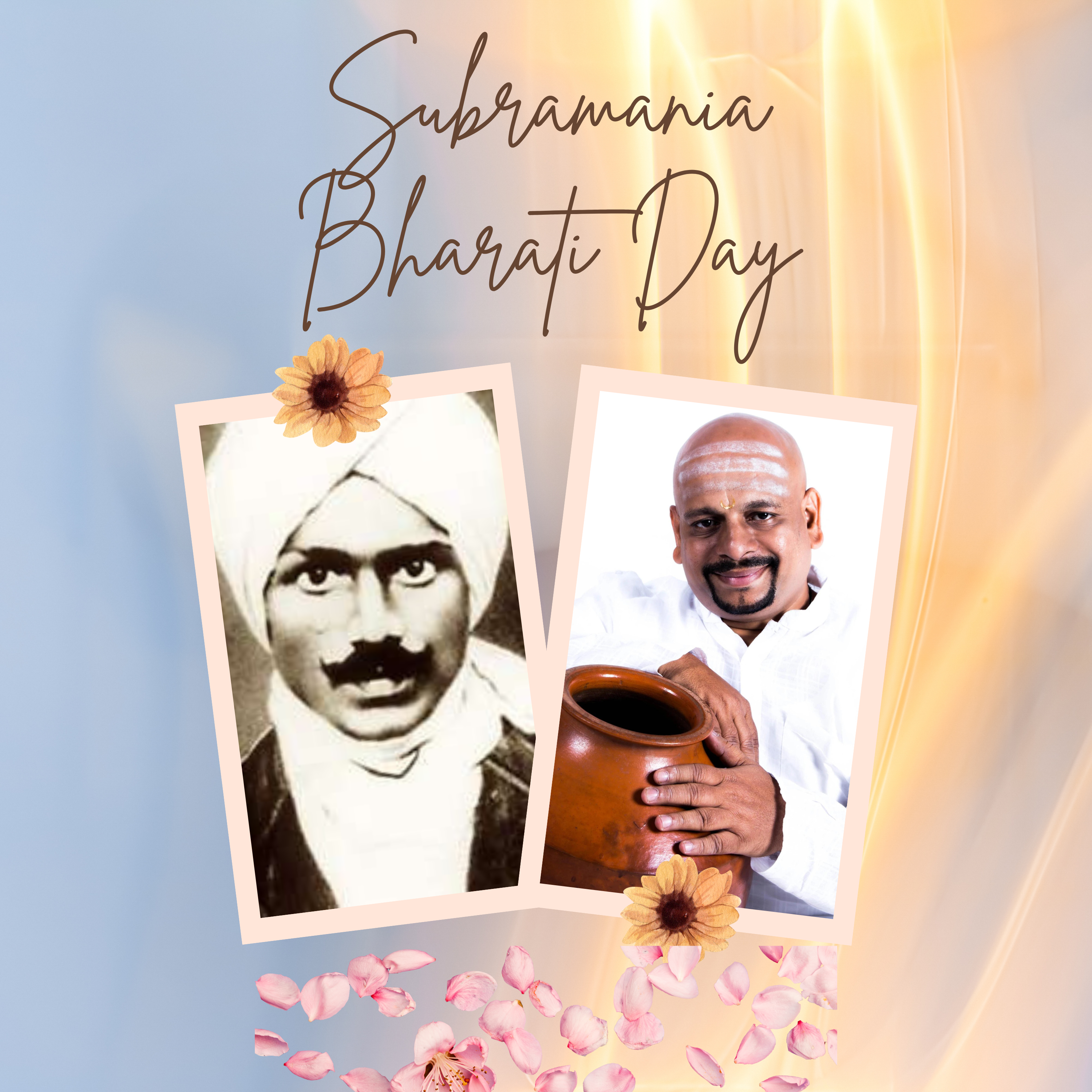 Subramania Bharati's 103rd Anniversary: Mahakavi Bharati as Musician and Composer - with Ghatam Maestro Suresh Vaidyanathan