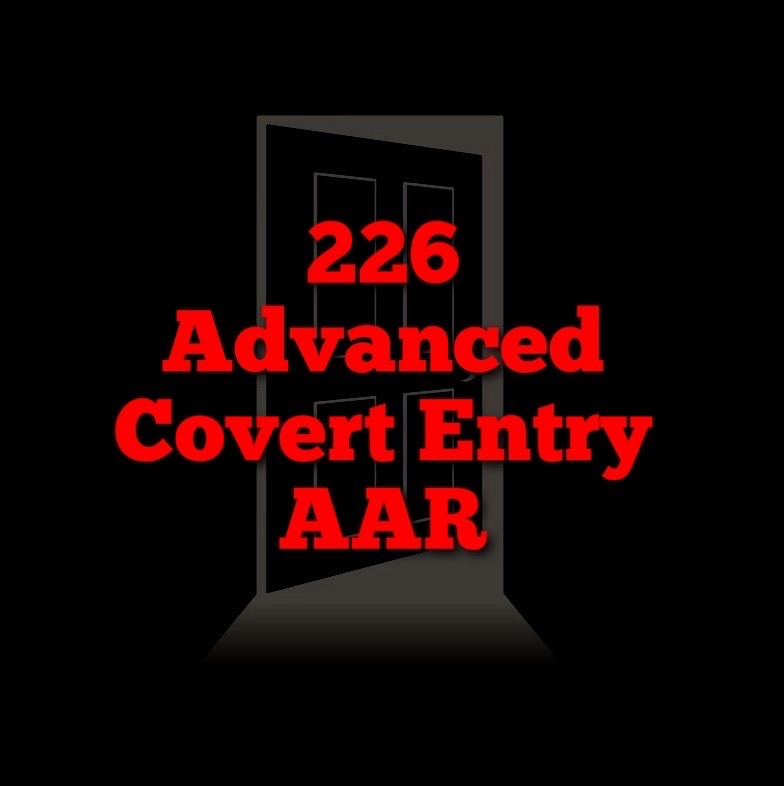 Advanced Covert Entry Course AAR