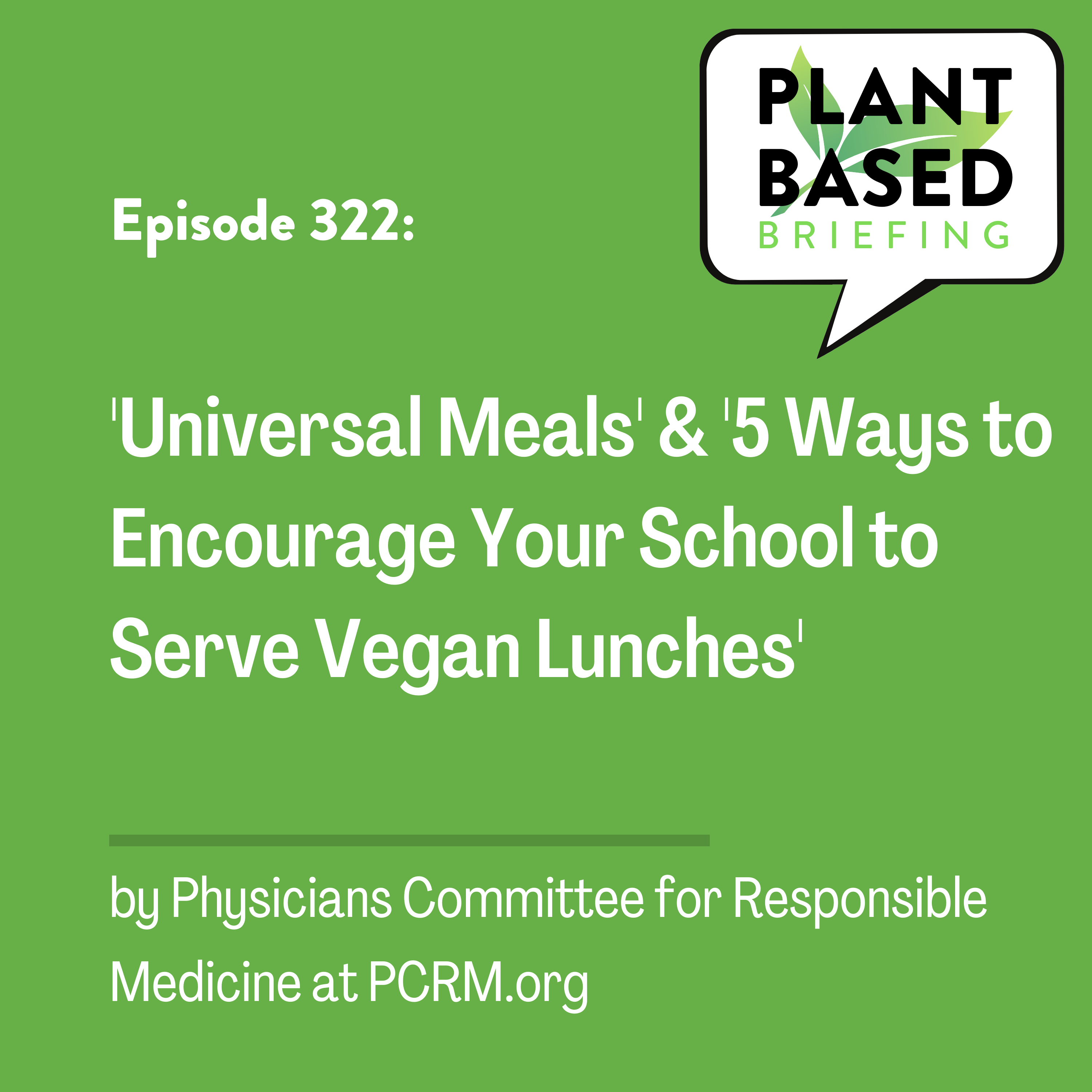 Plant Based Briefing