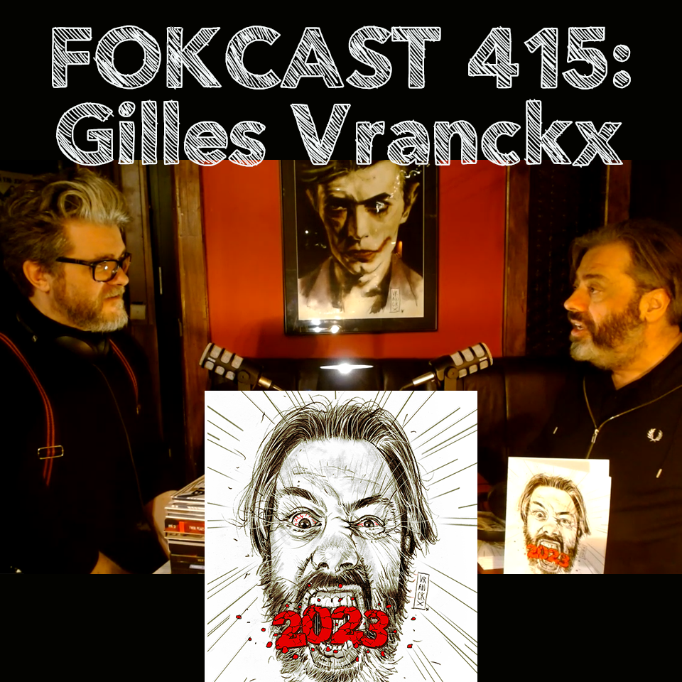 Gilles Vranckx, de kerstkaart en zijn dvd covers.