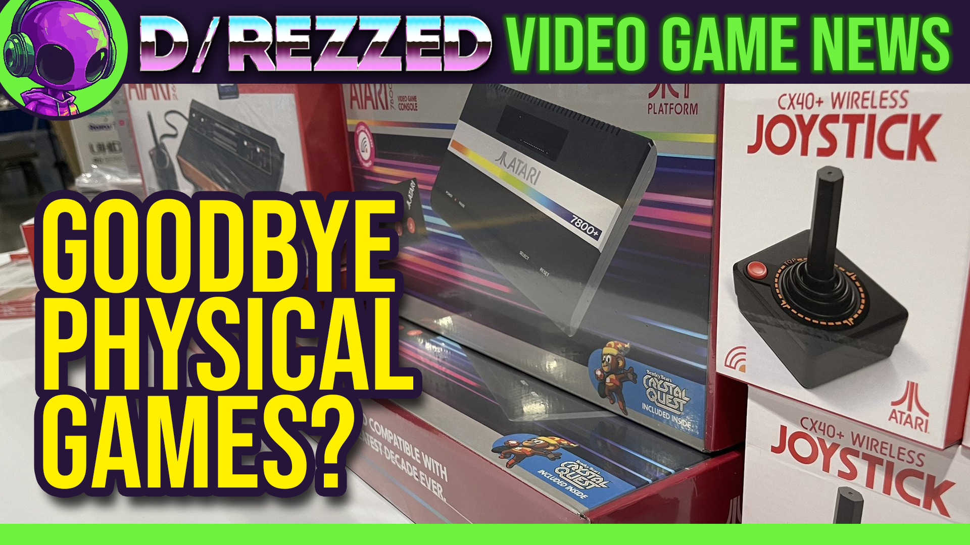 Physical Games are DEAD? Atari 7800 Does What NintenDON’T! [Game News]
