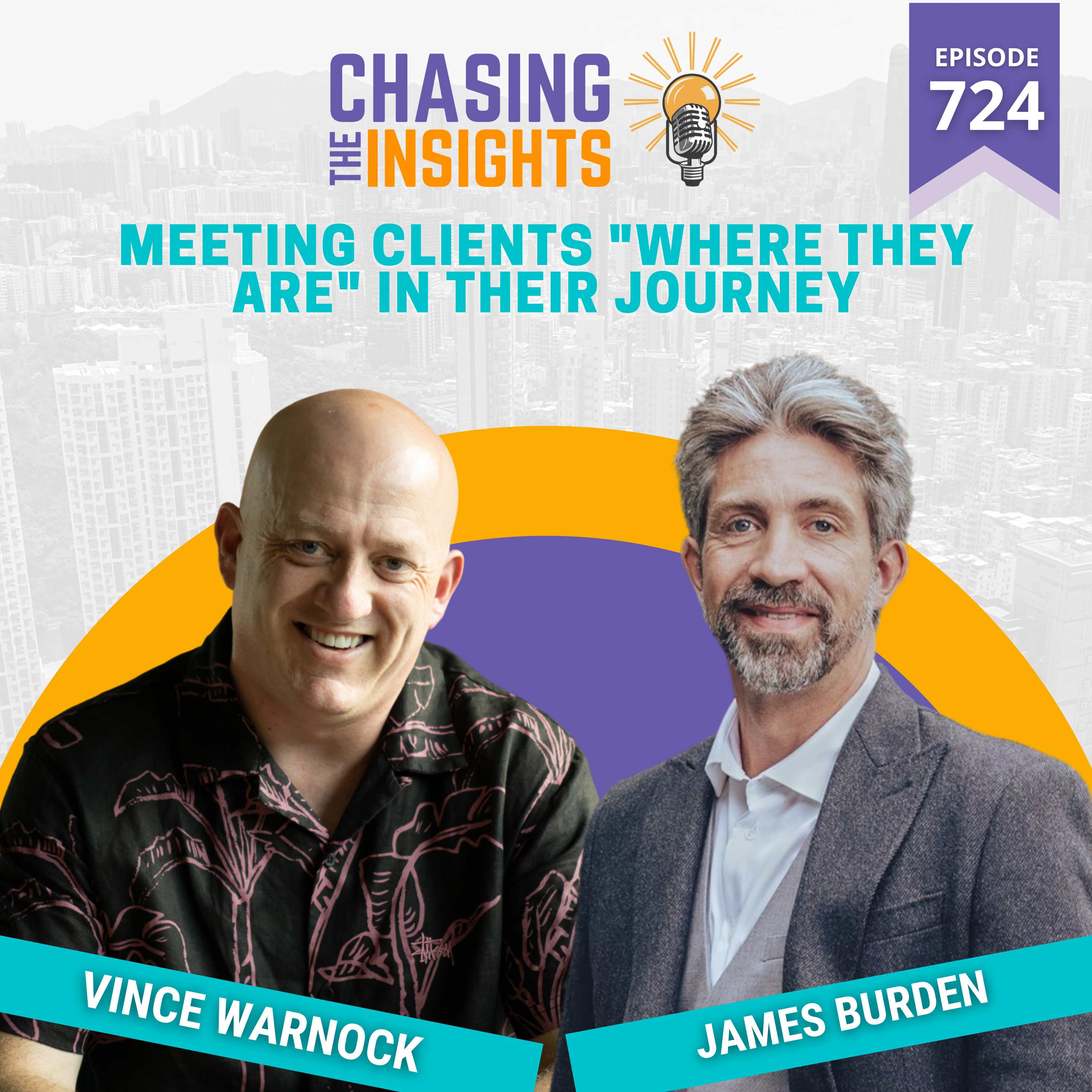 EP724 - James Burden on meeting clients 