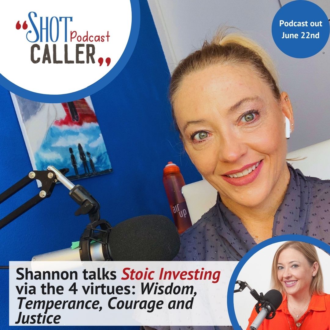 Stoic Investing; Wisdom, Temperance, Courage & Justice (a brief solocast by Shannon) Stoic Investing; Wisdom, Temperance, Courage & Justice (a brief solocast by Shannon)